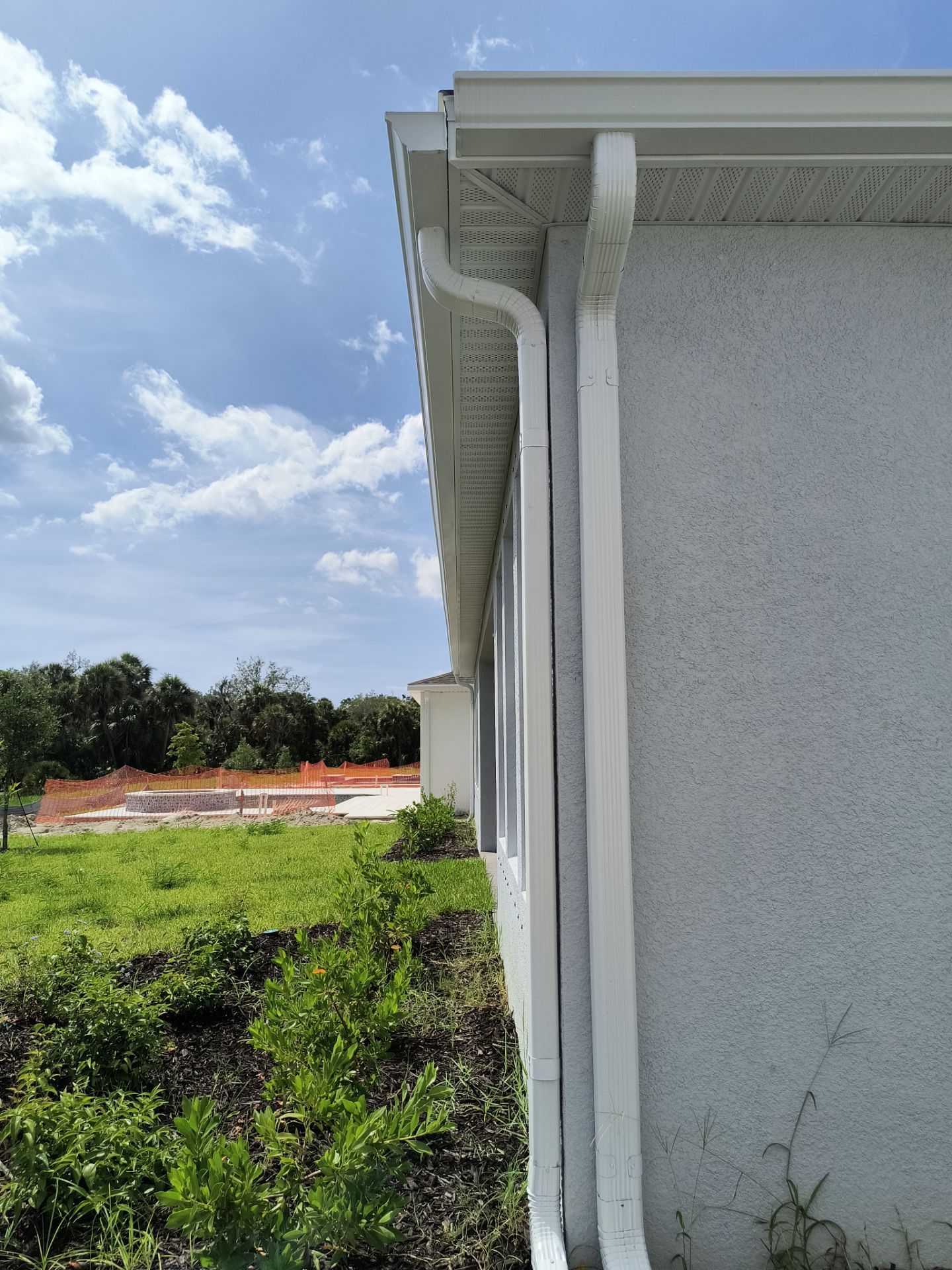 Downspout Repair and Replacement in Sarasota FL by Gutter Professors