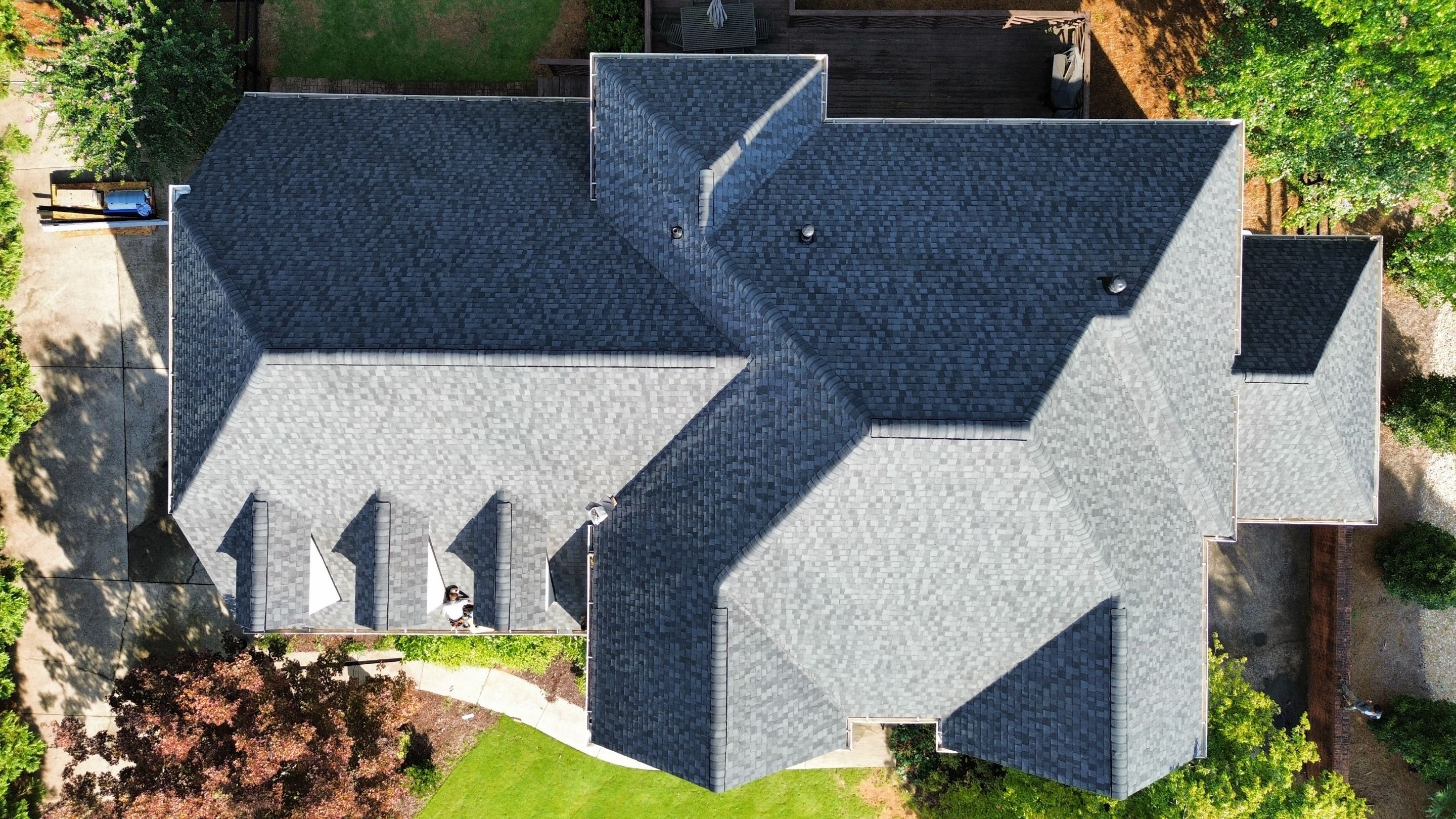Marietta, GA Roof Replacement CertainTeed Landmark Pro Moire Black by Reset Roofing