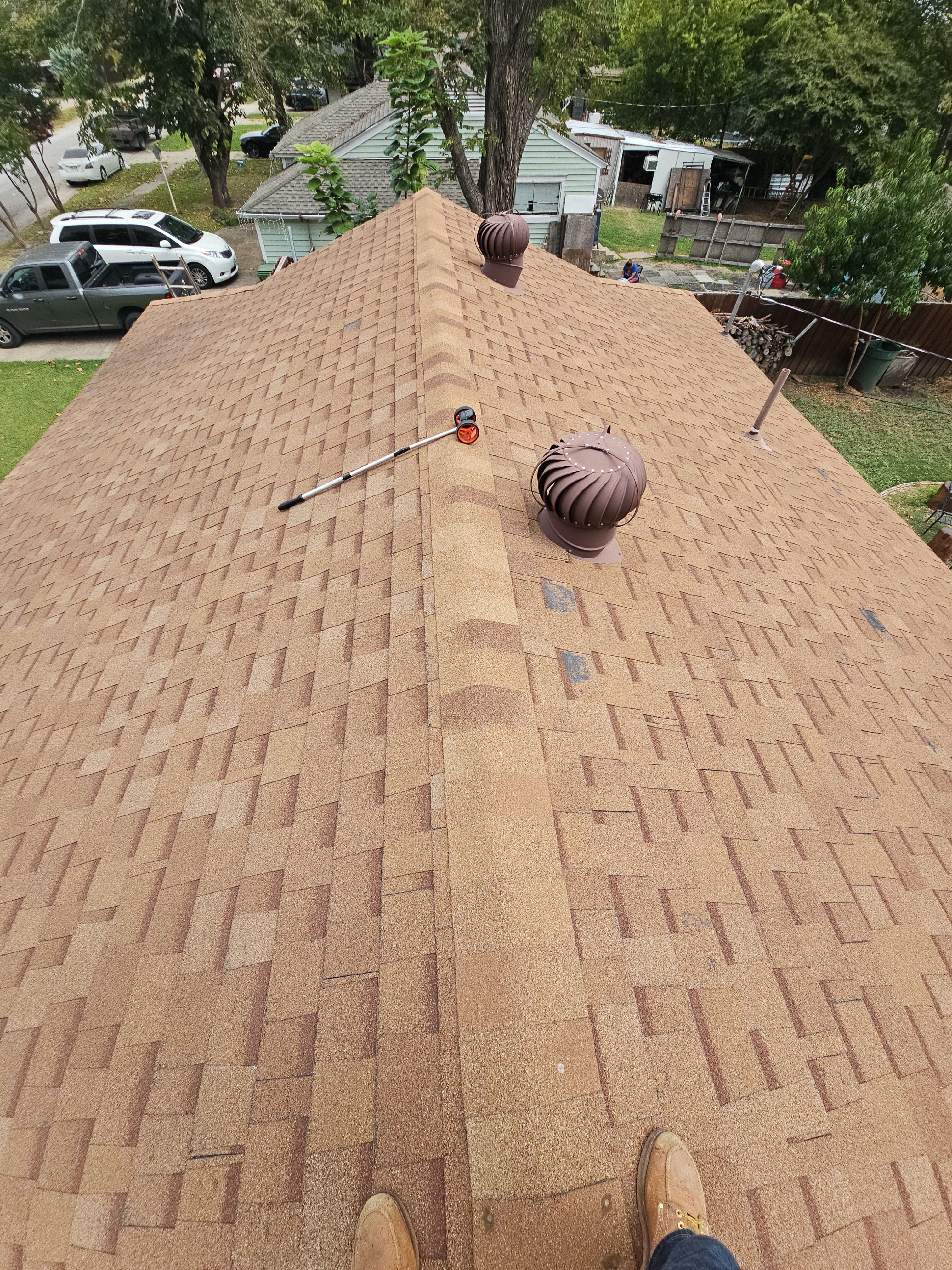 Class 3 GAF Roof Replacement & Ventilation Upgrade in Garland, TX by road roofing llc