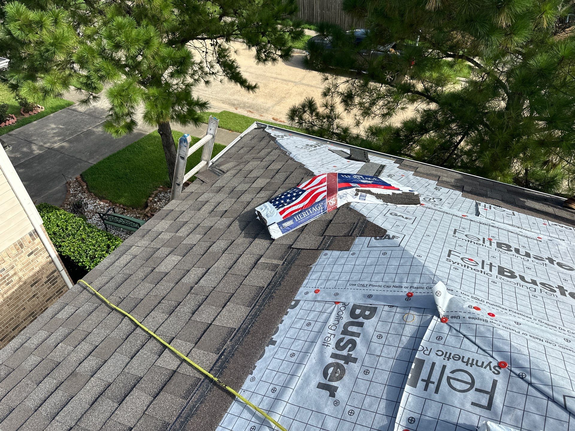 Project in Katy by Motion Roofing