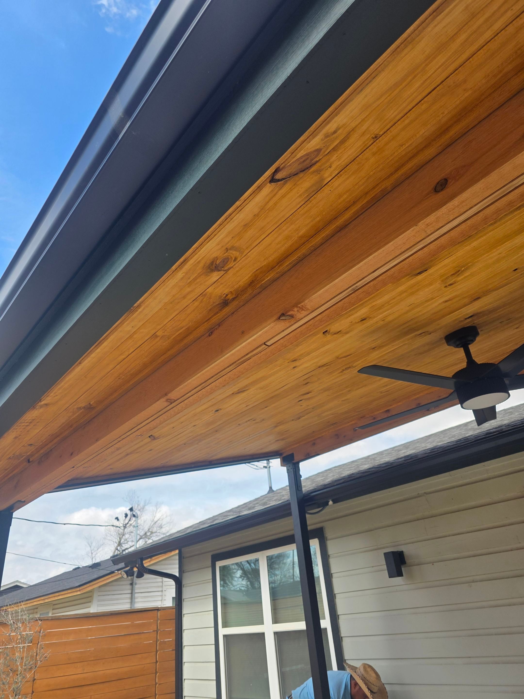 Custom patio for under 20. by REPS OF TEXAS