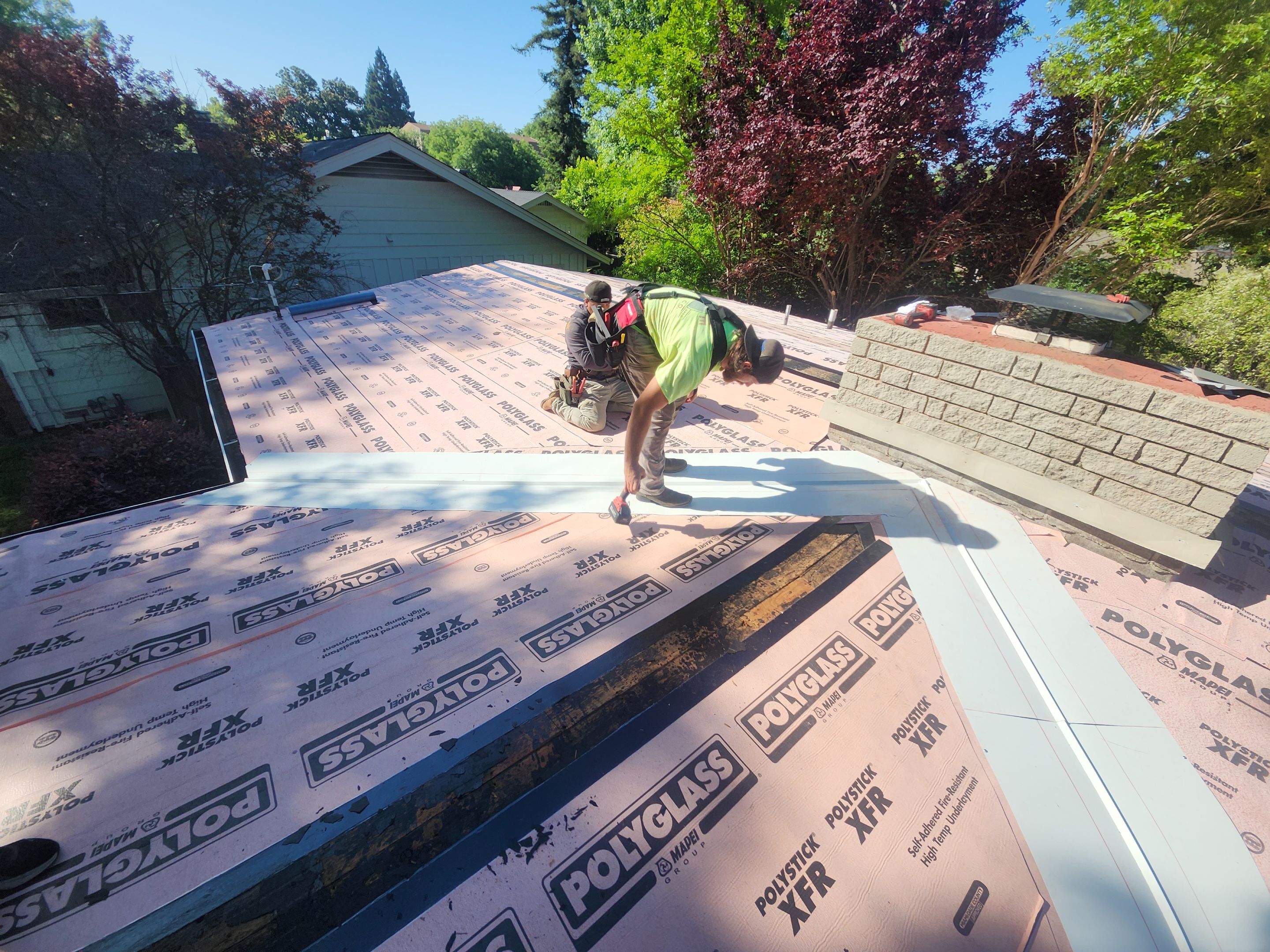 Chico Skyline White by Butte Roofing Company License #567600