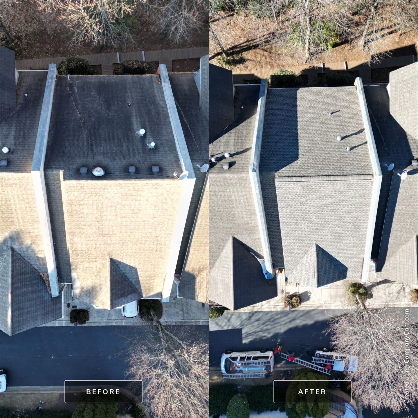 Roof replacement by Deerfield Roofing LLC