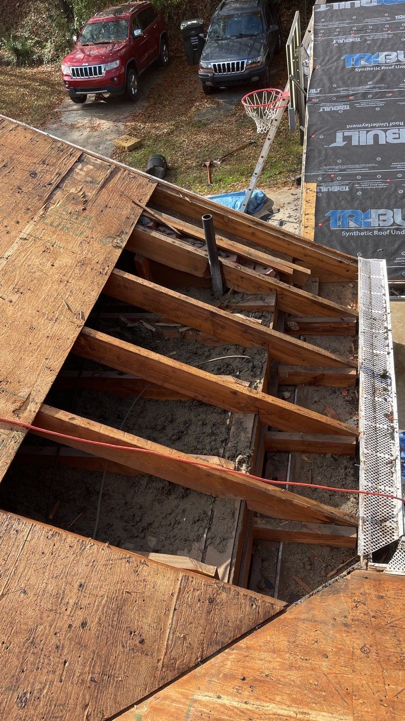 Roof replacement by hail and wind damage by Just Brilliant Restoration JBR