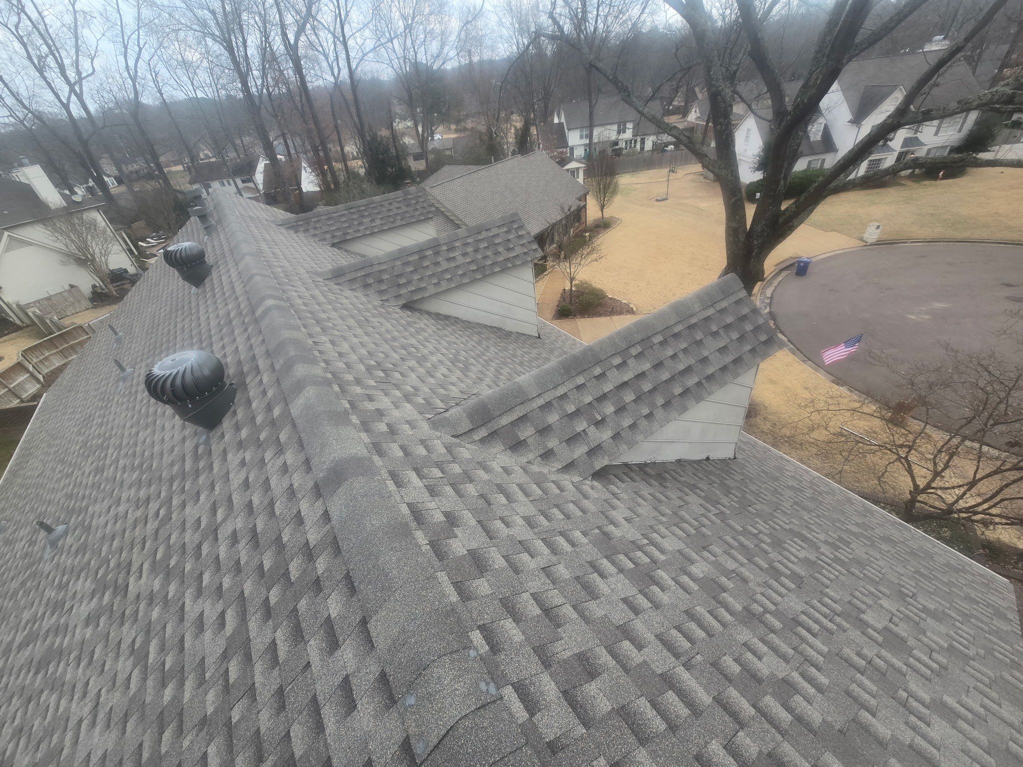 Germantown Roof Replacement Featuring GAF Timberline HD Shingles by Revival Roofing Services