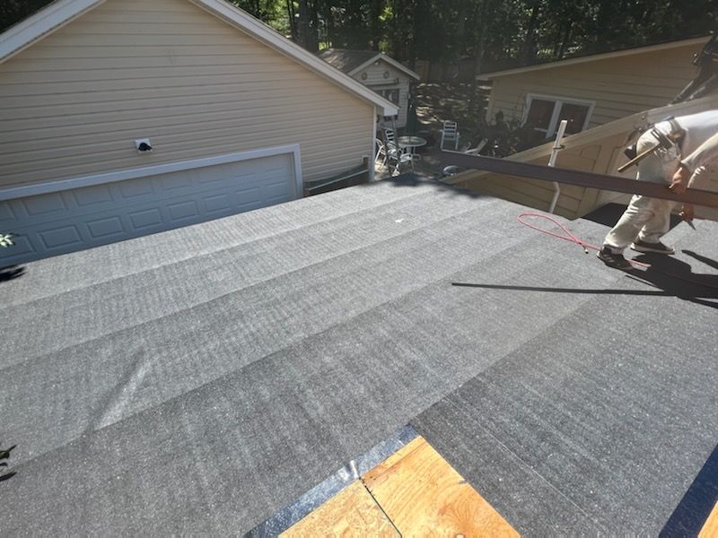 Residential Roofing Installation using Owens Corning® Oakridge Onyx Black by Indigo State Roofing