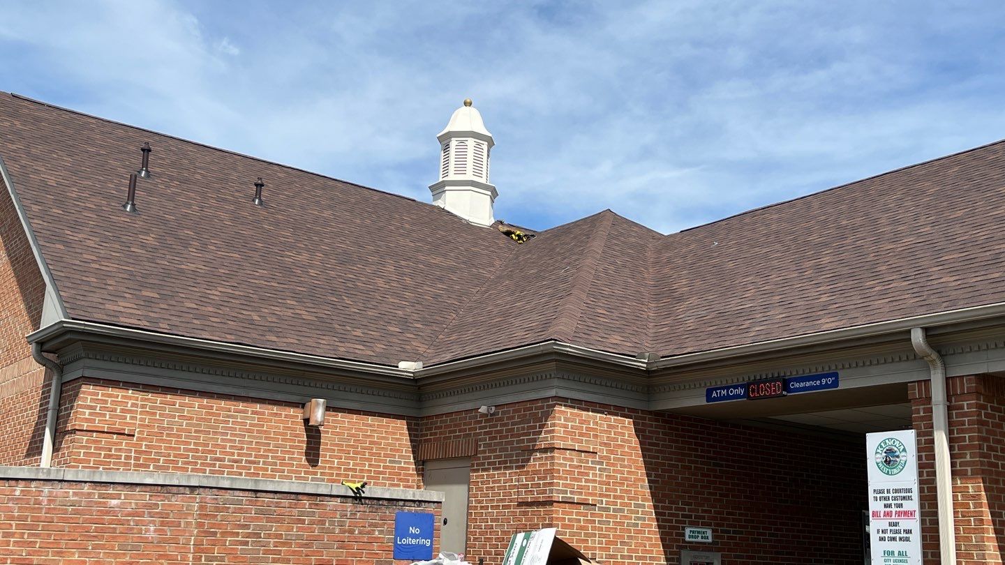 Commercial Roofing Installation using Performance Shingles by Mr. Roofer
