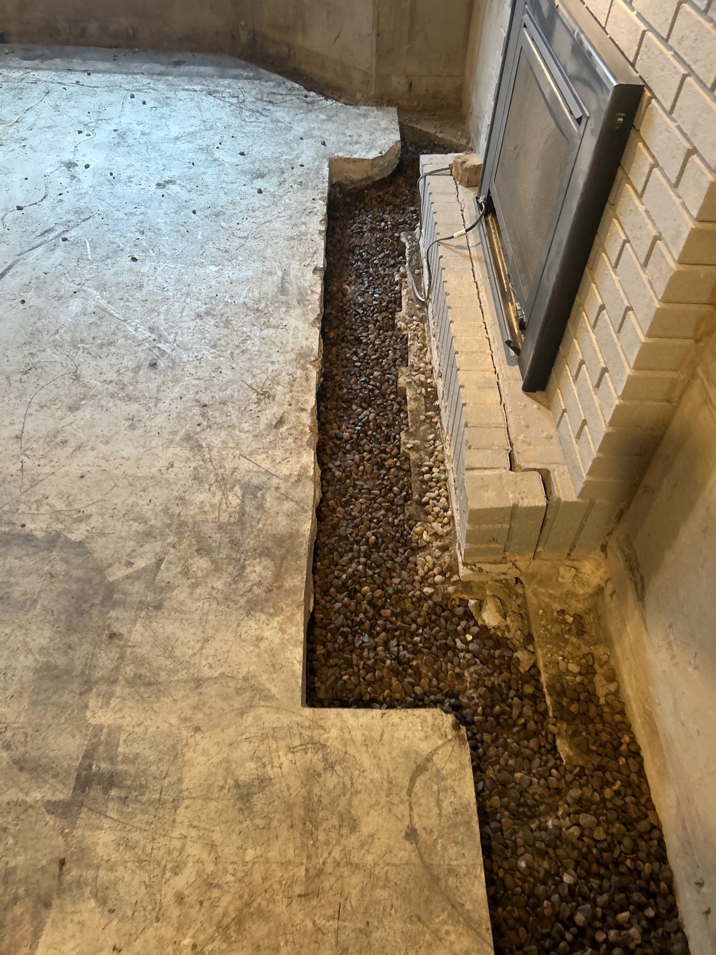 Drain tile for a General Contractor Partner by Waterproofing Northeast