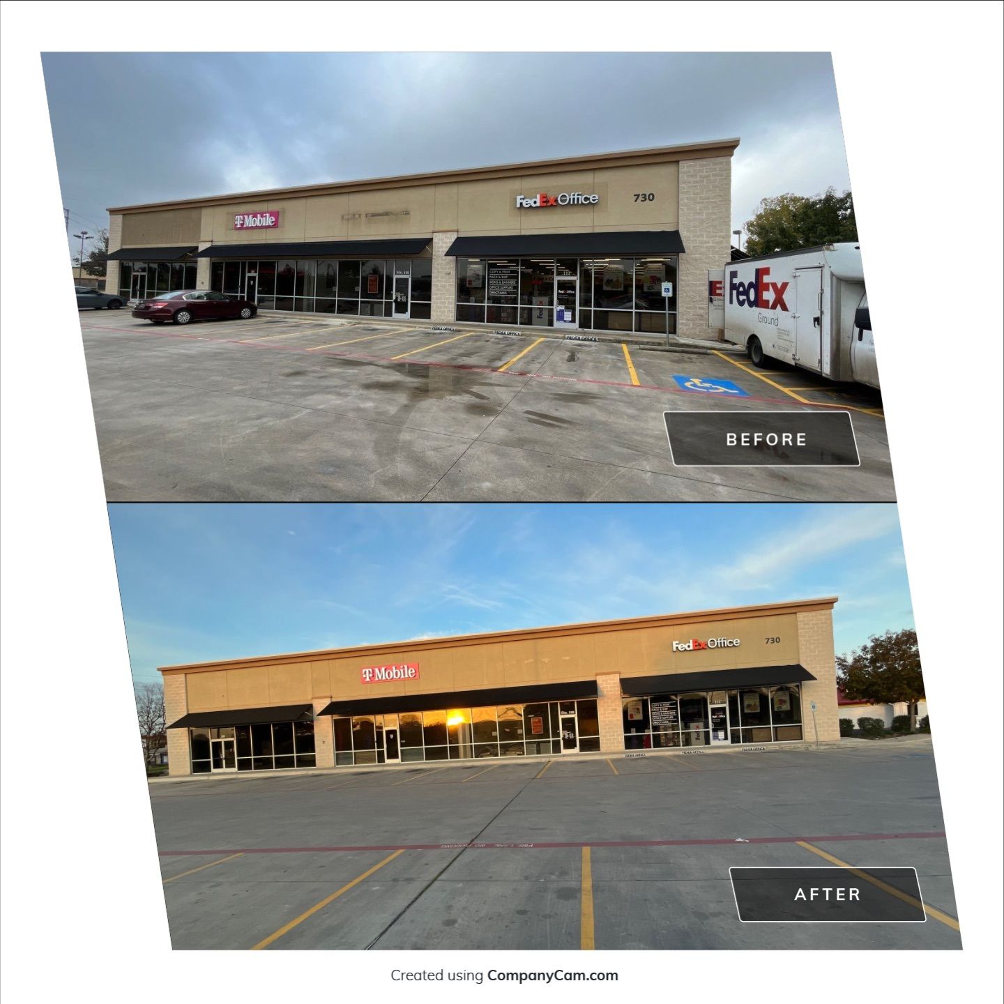 Storefront Revival: Transforming Business Exteriors with a New Coat of Brilliance by 360 Painting Central Texas 