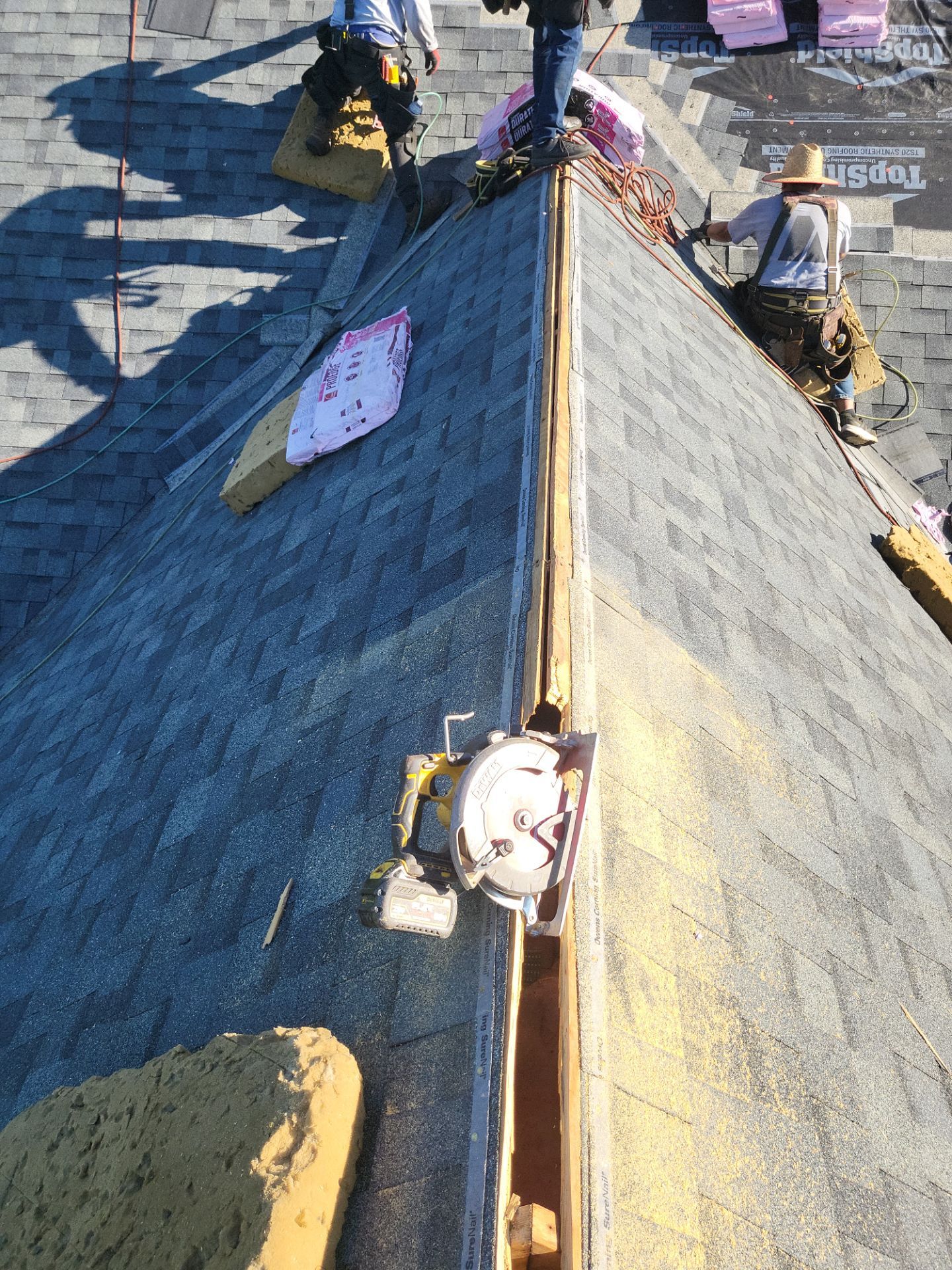 Owens Corning TruDefinition, Color, Estate Gray, Drip Edge, Color, Black by Eagle Eye Roofing