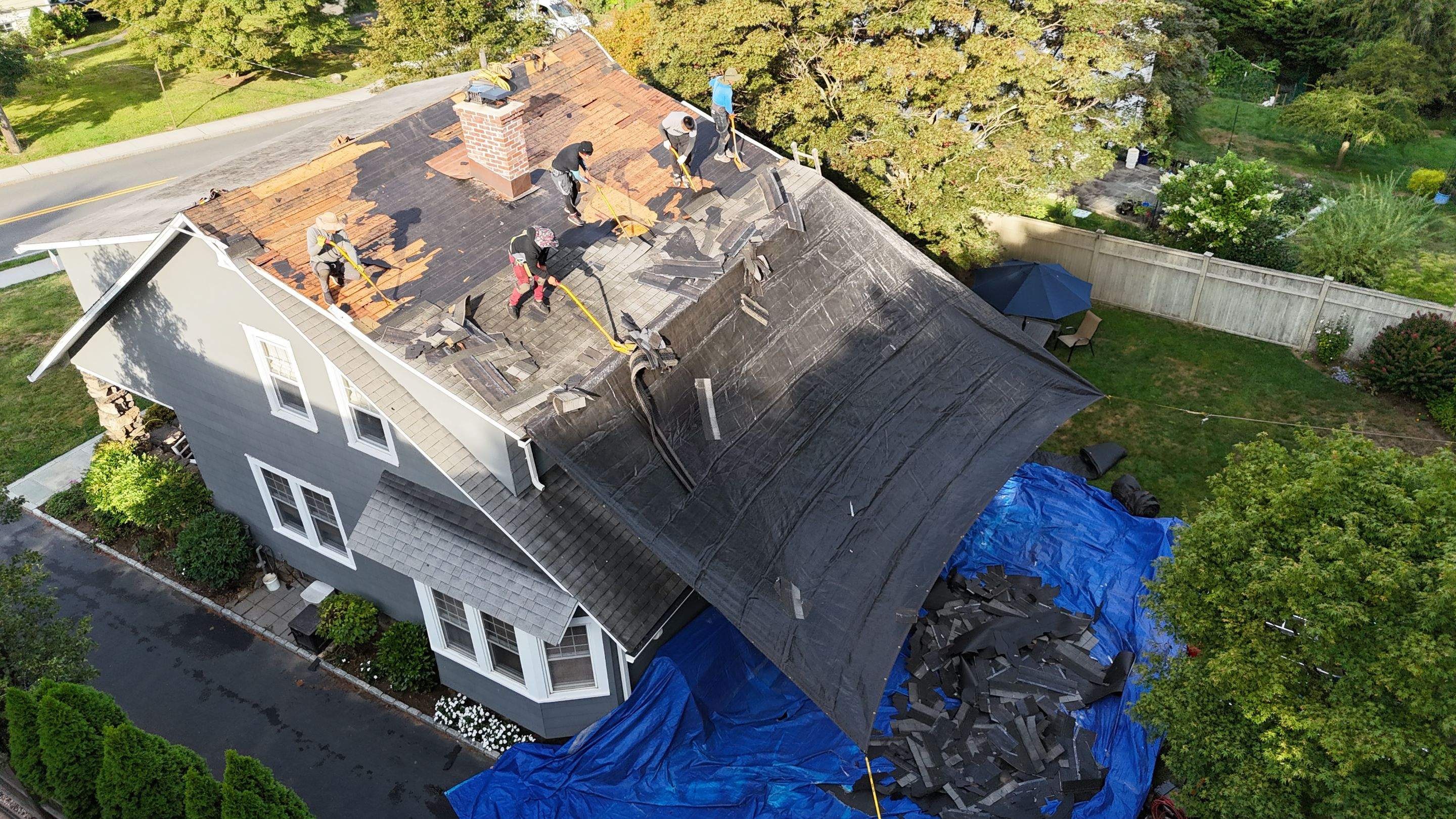 Project in Rye by Hudson Exteriors