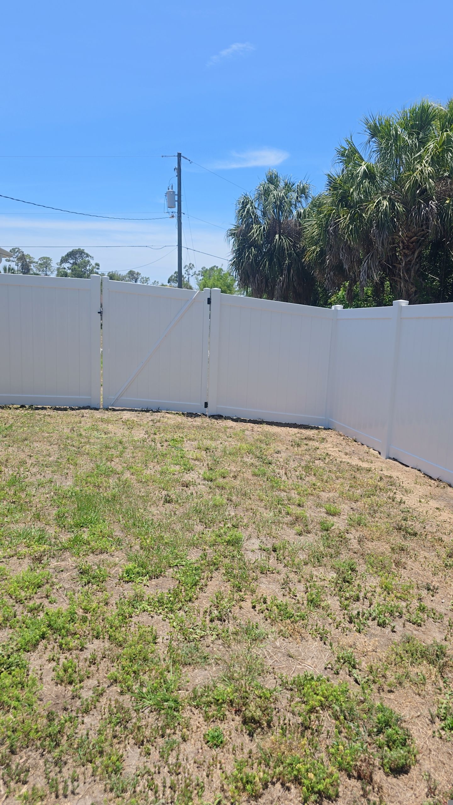 Vinyl Fence in North Port by True Fence LLC
