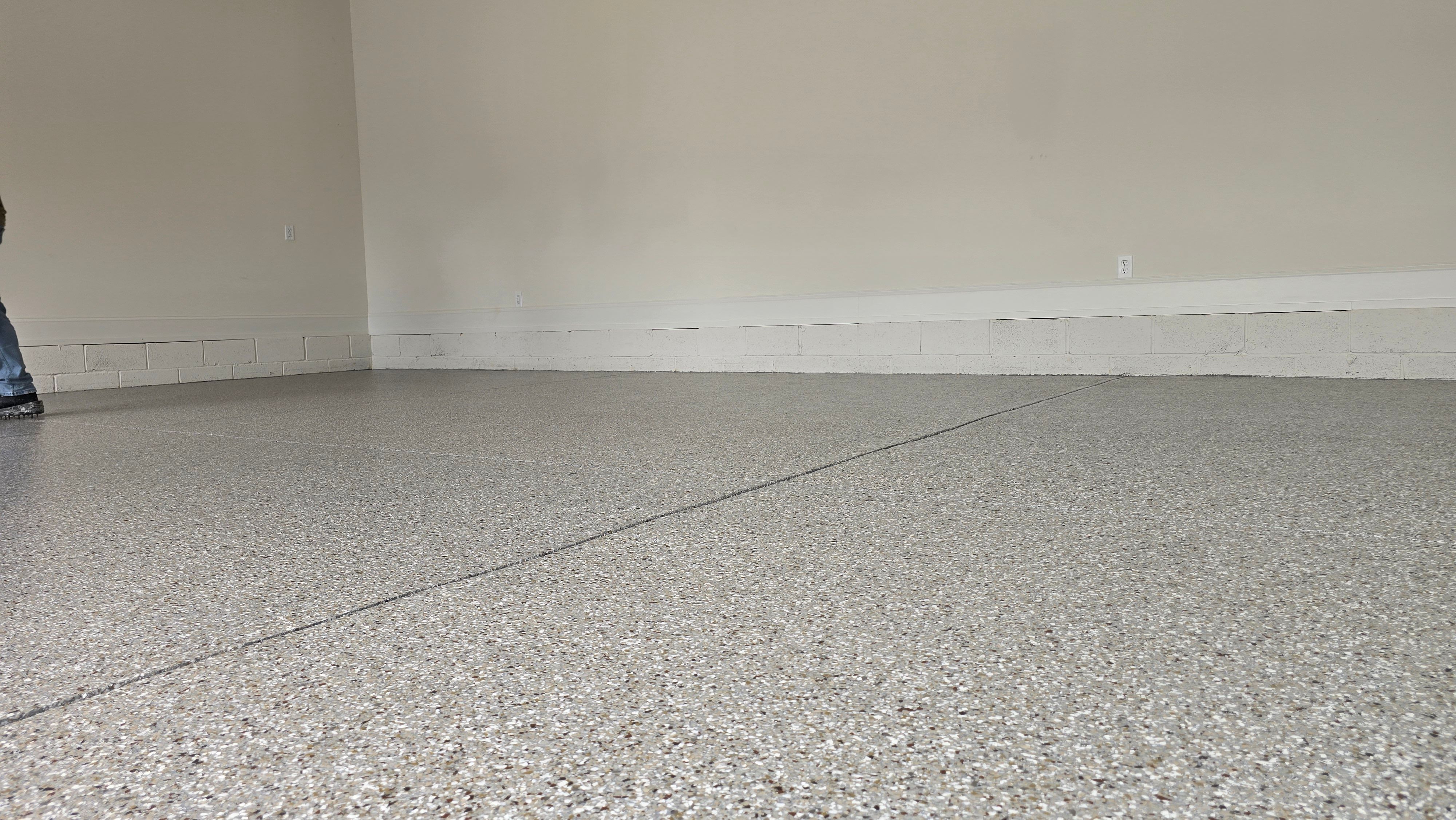 Garage Using Creekbed  by Elite Floor Solutions