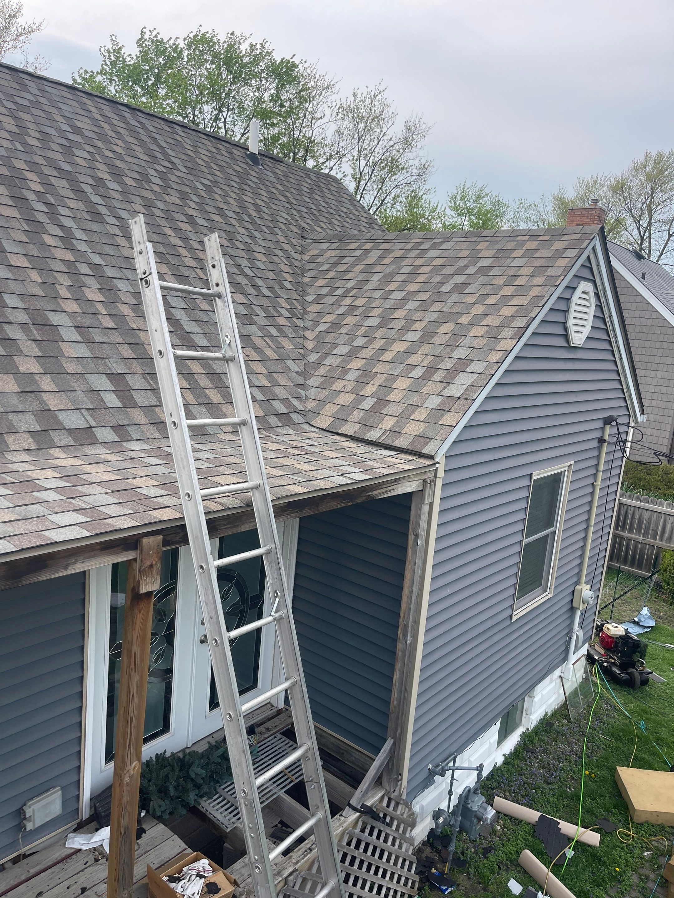 Roof replacement by Optimal Home Improvement 