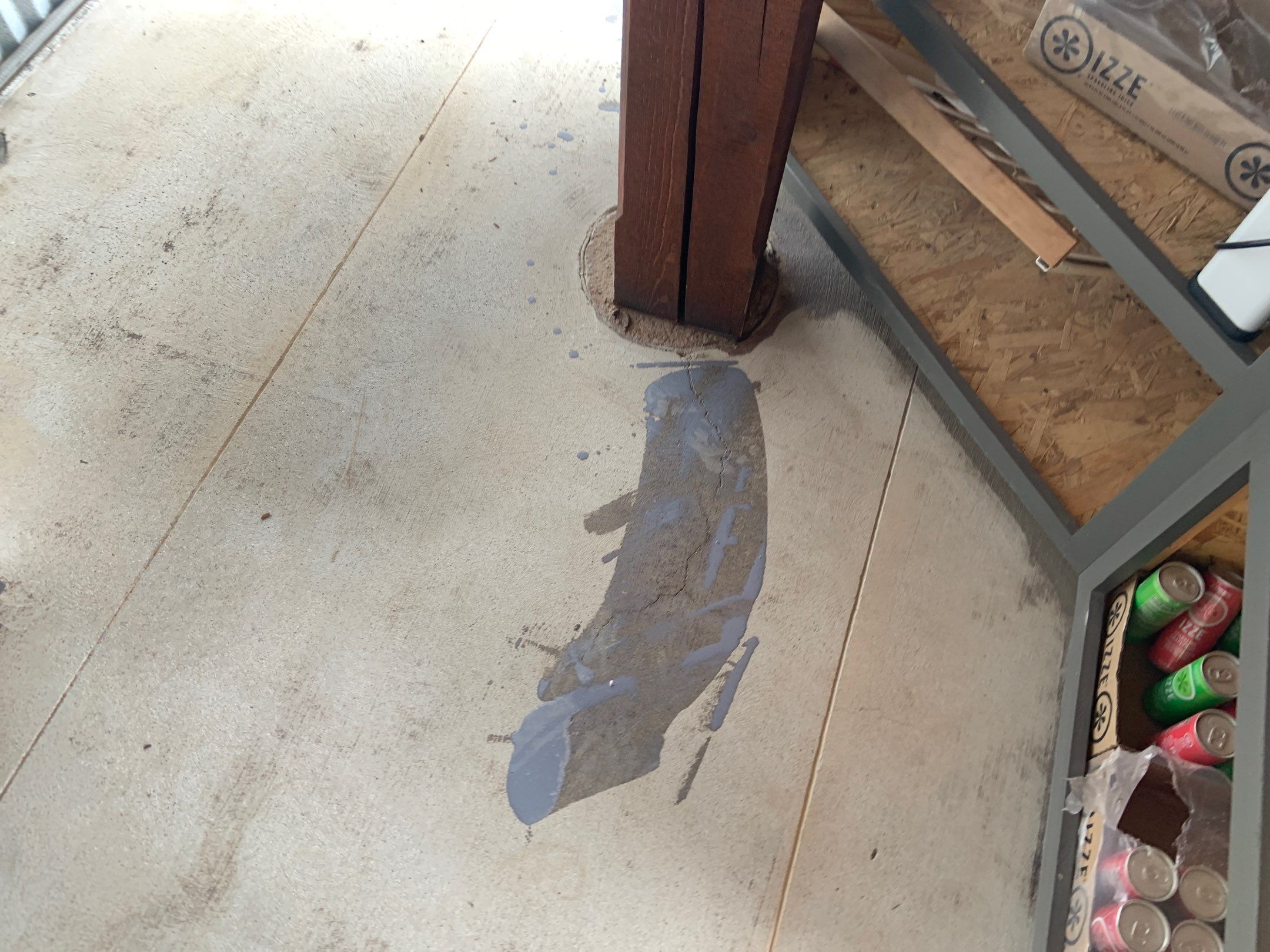 Patio Transformation using Mt Everest by Croc Coatings, LLC