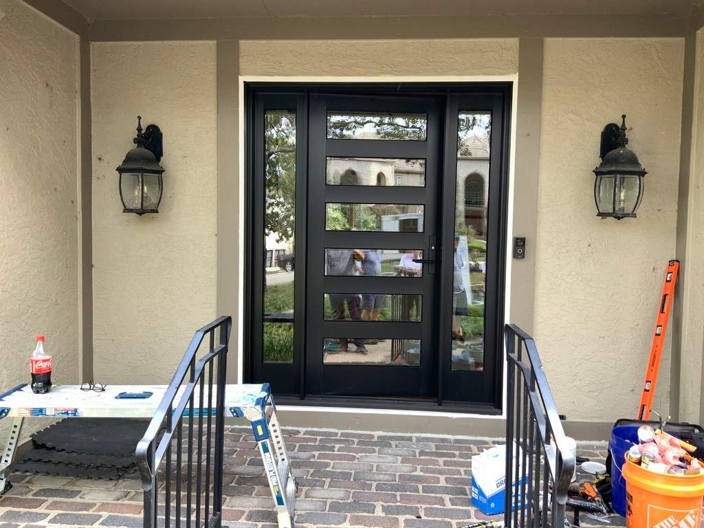 Contemporary Marvin Front Door by WINDURA