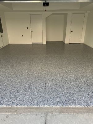 Garage Floor Coating using Steamboat