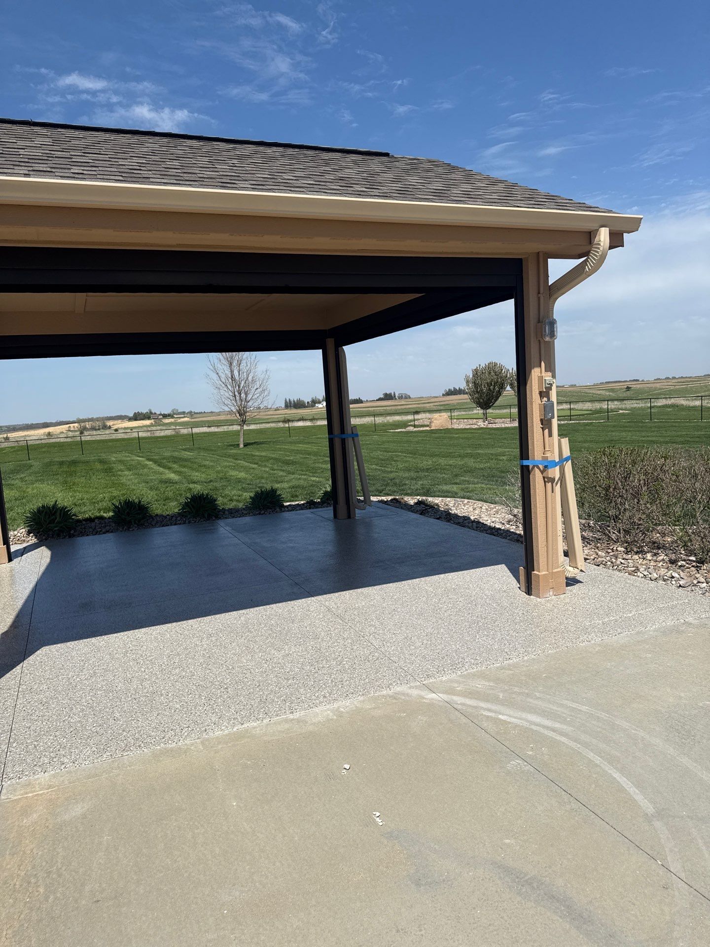 Winterset, IA Patio and Garage Bundle by Revival Concrete Coatings