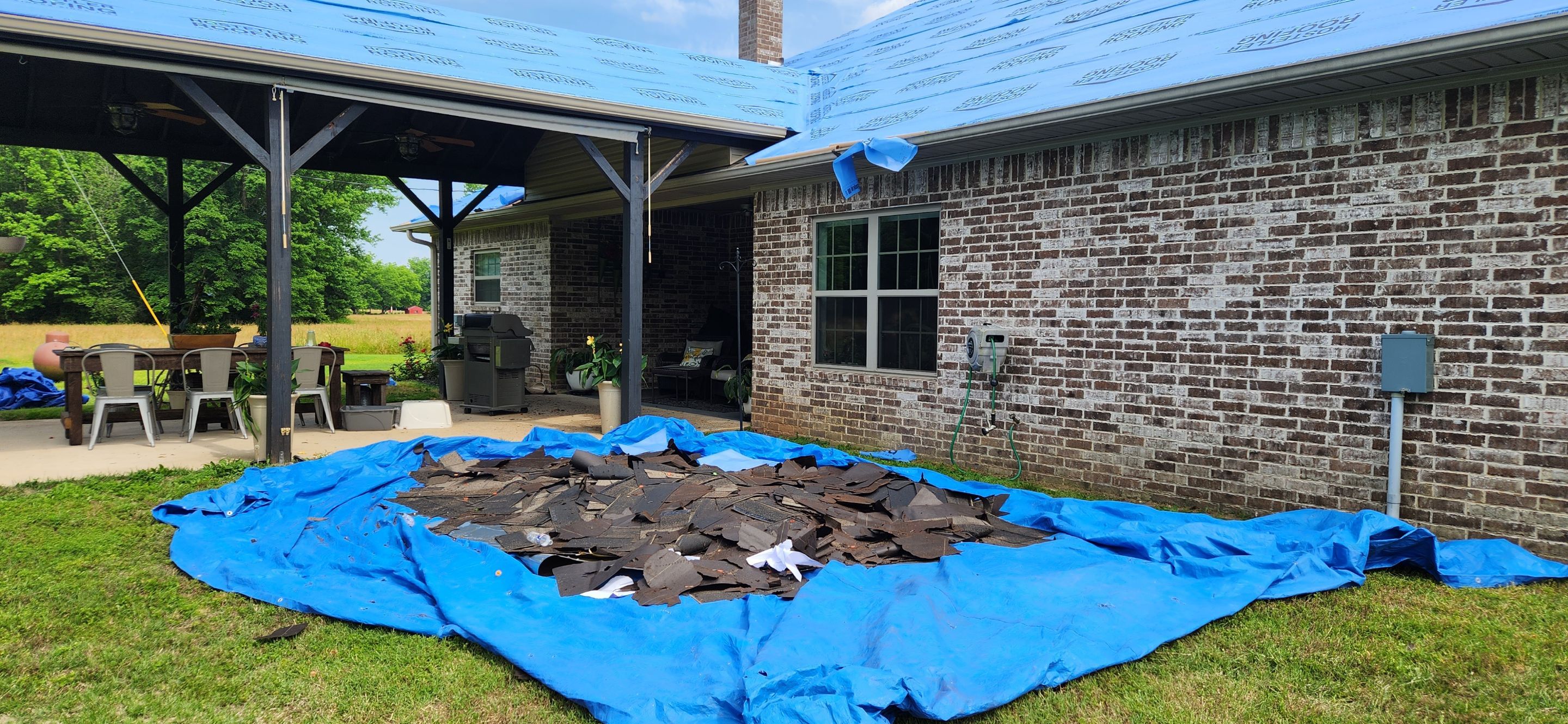 Storm Restoration Reroof: 40 Year Impact Rated Architectural Shingles by Hostetler Roofing