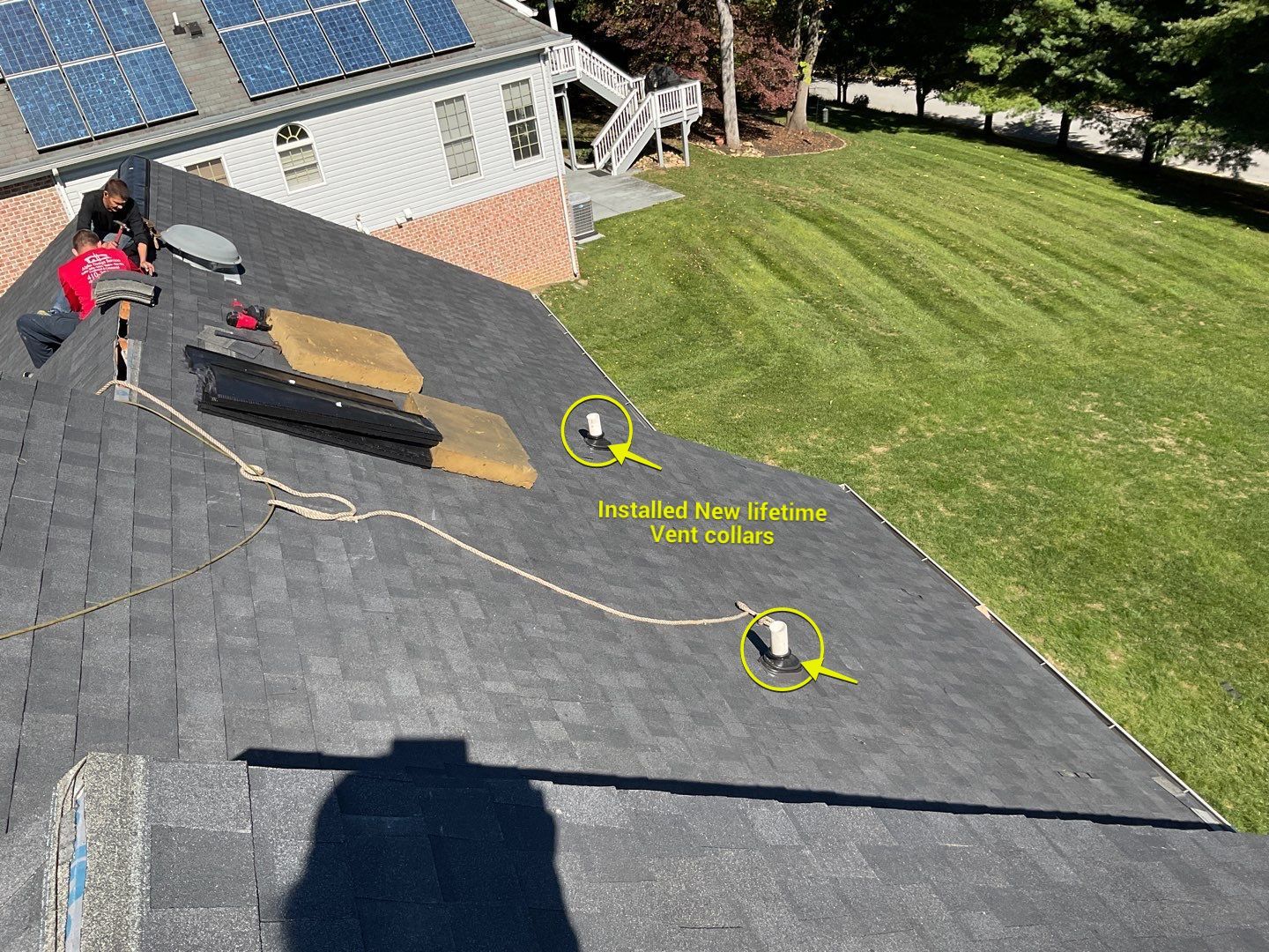 Residential Roofing Installation by Alpha Design Services
