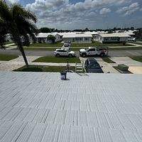 Boral Villa 900 Regal White  by Total Roofing System The Metal Roof Experts