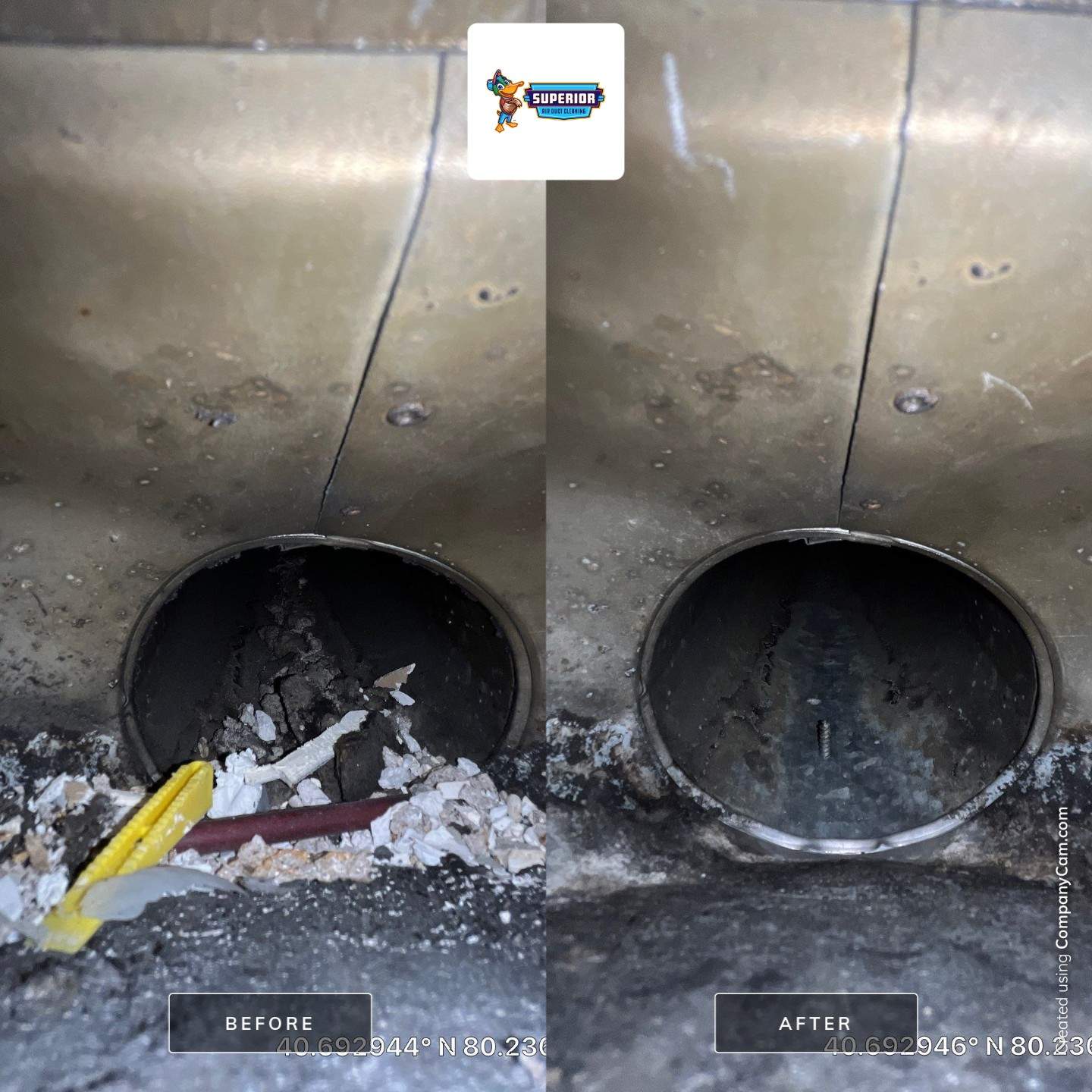 Air Duct Cleaning With a Vacuum Truck in Freedom, PA by Superior Air Duct Cleaning