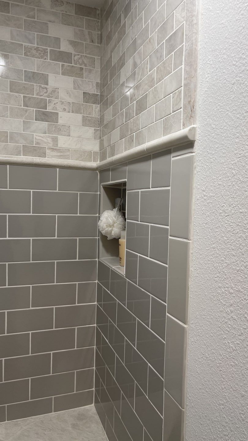Full Bathroom Remodel by First United Roofing & Construction