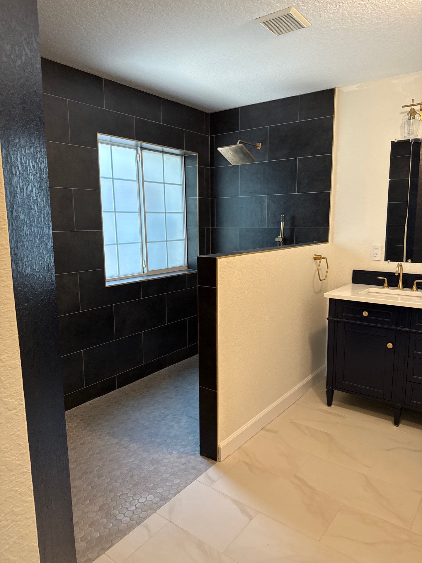 VA Residential Master Bathroom Upgrade - Functional and Refined by Acies Renovations
