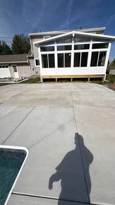 Wester Broom Finish Patio
