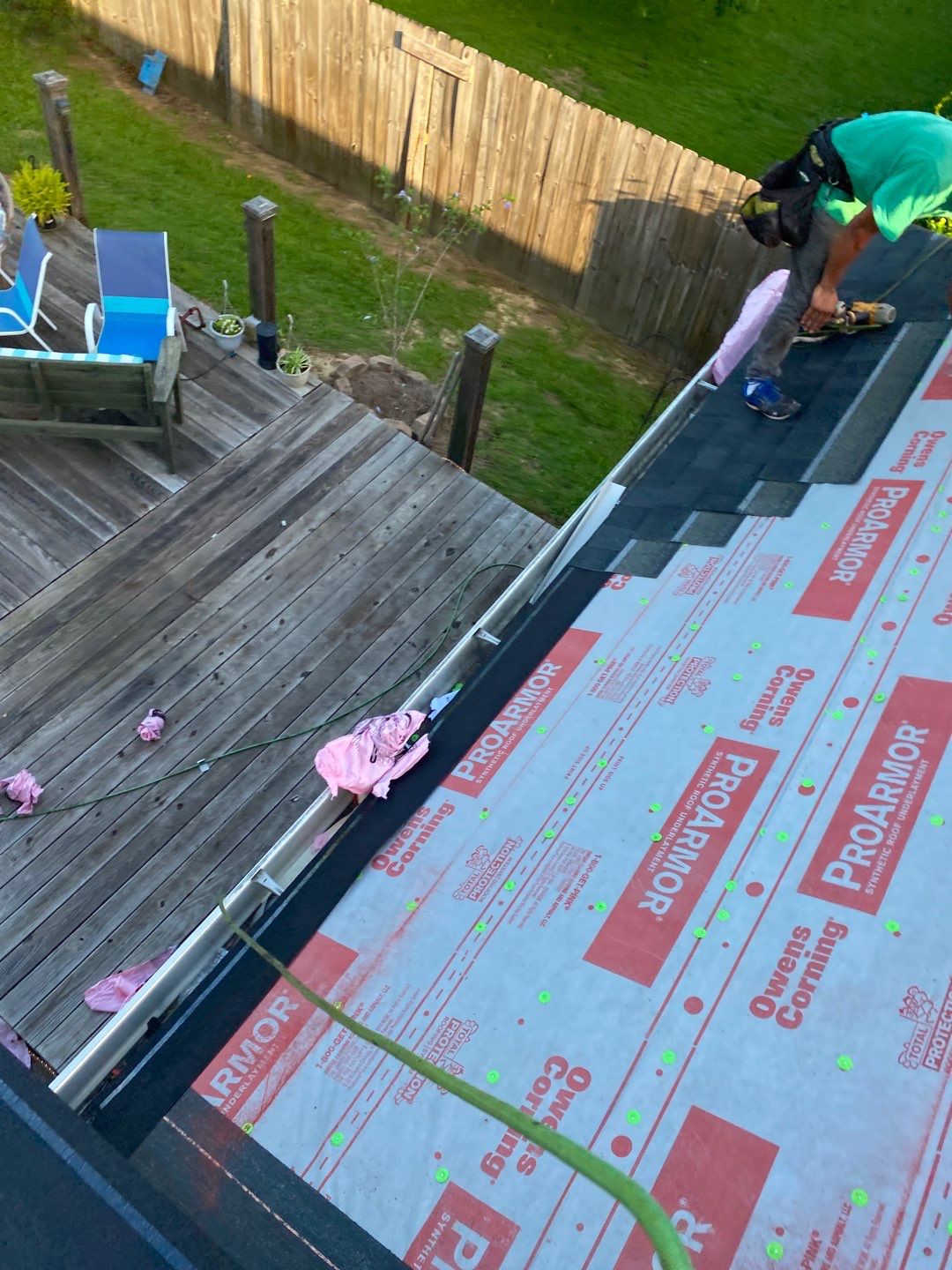 Commercial Roofing Installation using Roof Replacement by American Roofing & Construction LLC