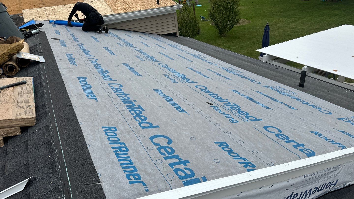 Roof Replacement using CertainTeed Landmark by 180 Contractors