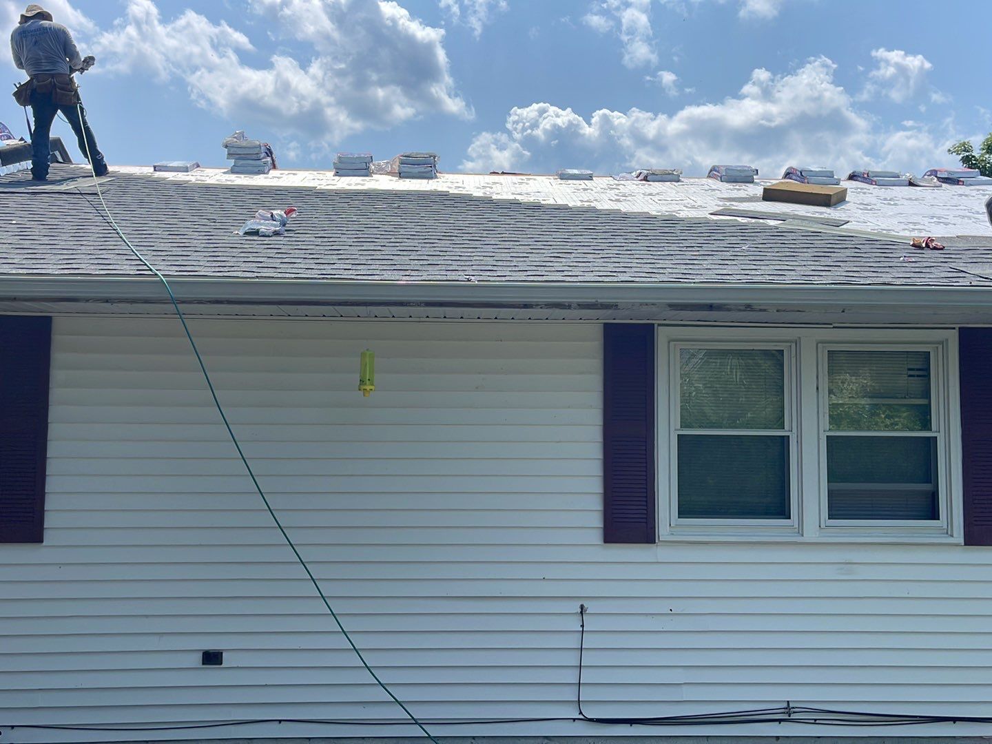 Residential Roofing Installation using GAF Timberline HDZ by Sensible Home Solutions