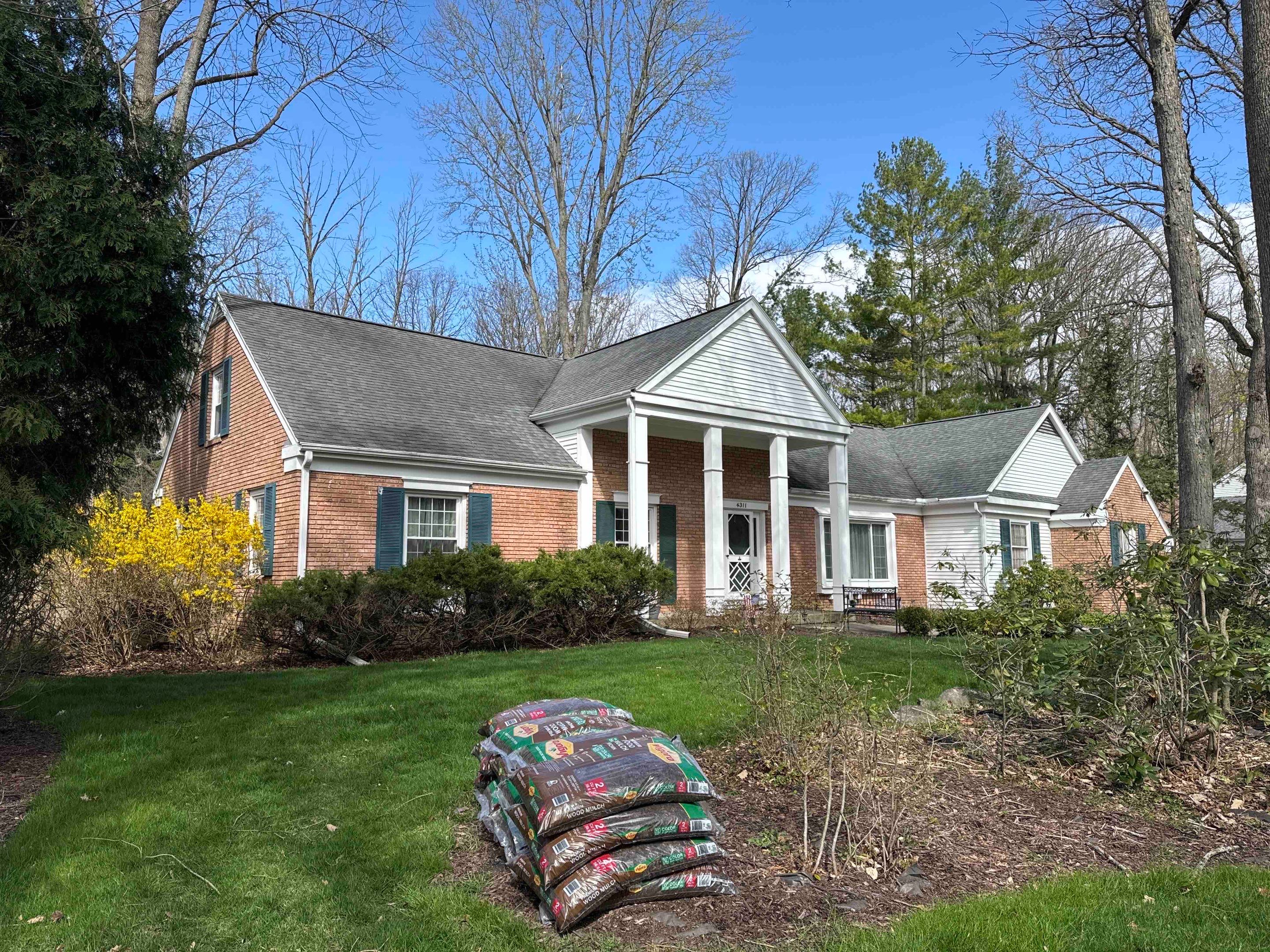 Residential Roofing Installation using Certainteed Landmark ClimateFlex by GRACCO
