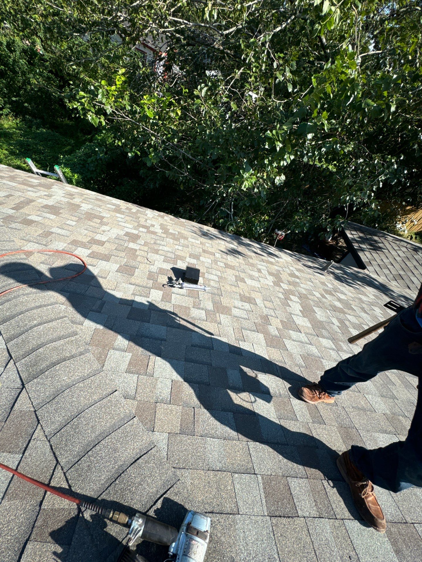 Residential Roofing Installation using Owen's Corning Duration (Lifetime) Shingles by Roof Repair Company