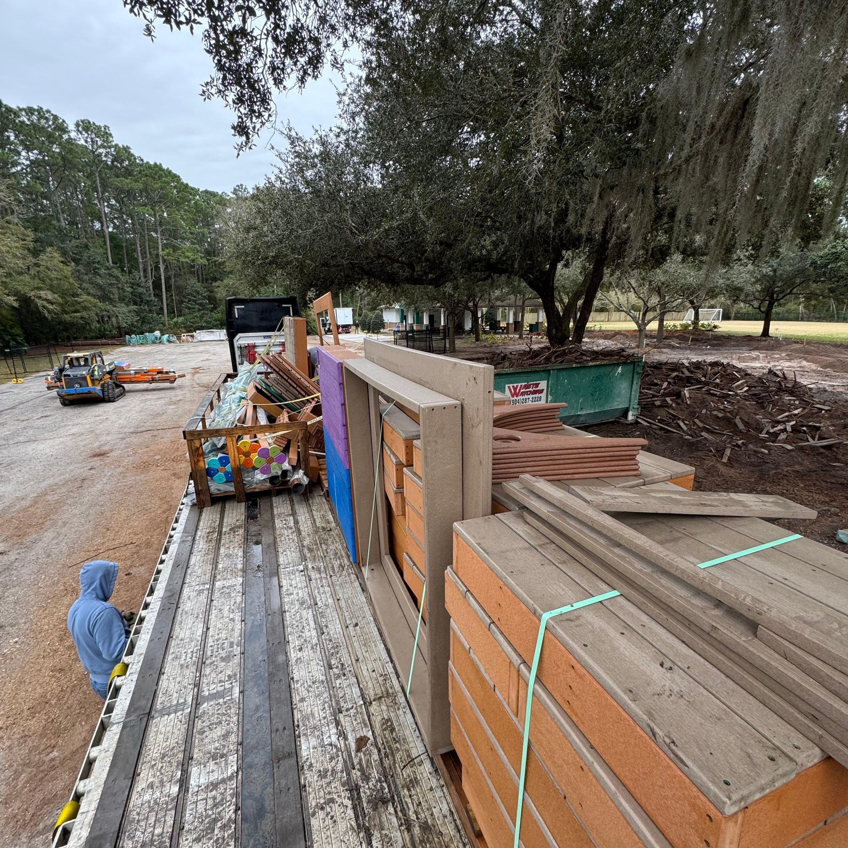 Volunteer Work | Deerwood Community Playground by ProGreen Services