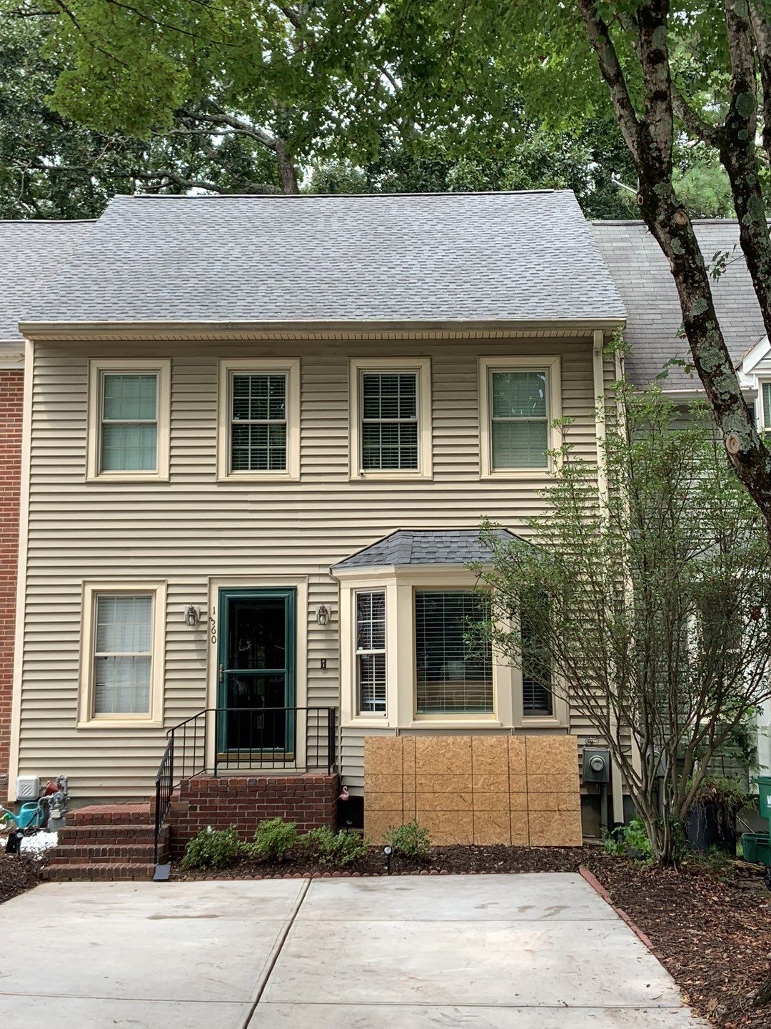 Townhome Hail-Damaged by Georgia Roof Advisors
