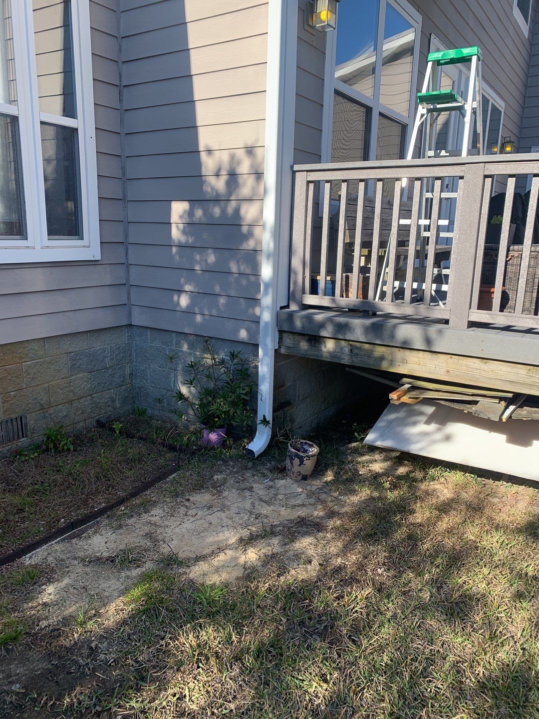 Downspout Extensions for Pensacola Homes by Gutter Professors