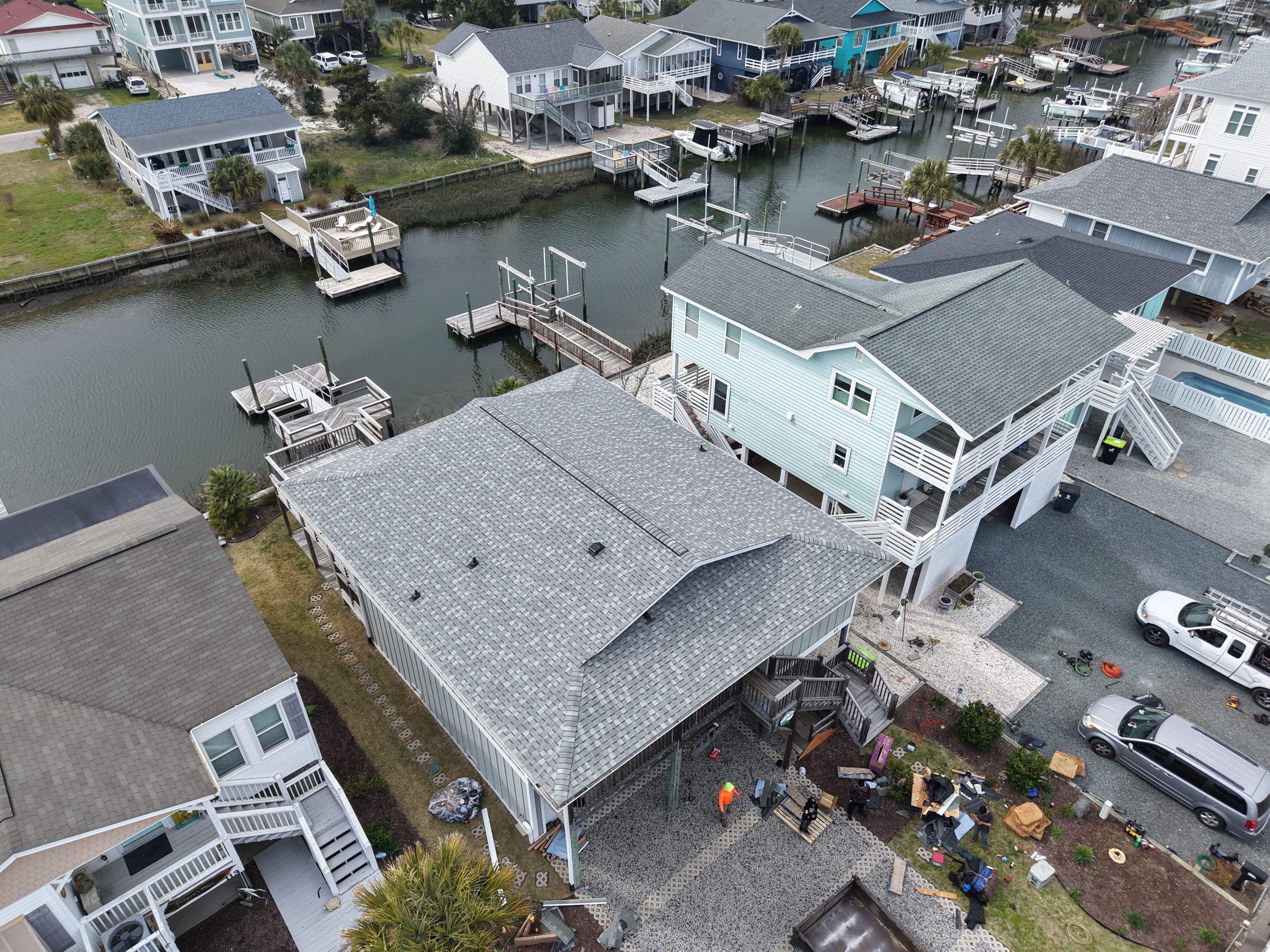 Re-Roofing Installation by Local Roofing Companies Wilmington with Fortified Roof Upgrade in Supply NC | Landmark Pro Cobblestone | RGR Construction and Roofing, LLC by RGR Construction and Roofing, LLC