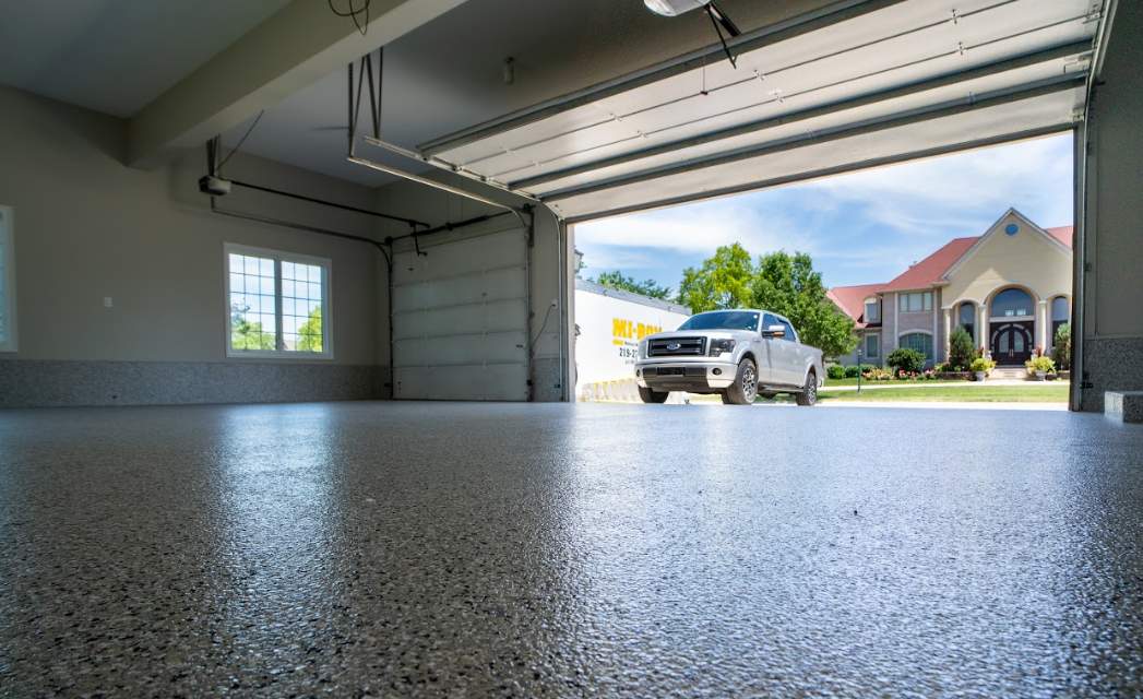 Katsaros Residence - Garage Floor Coating by Level 10 Coatings