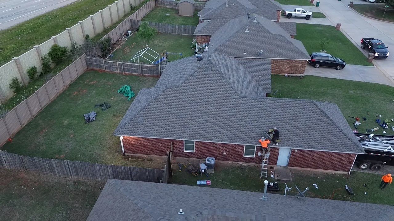roof replacement in Yukon by McCann's Roofing and Construction