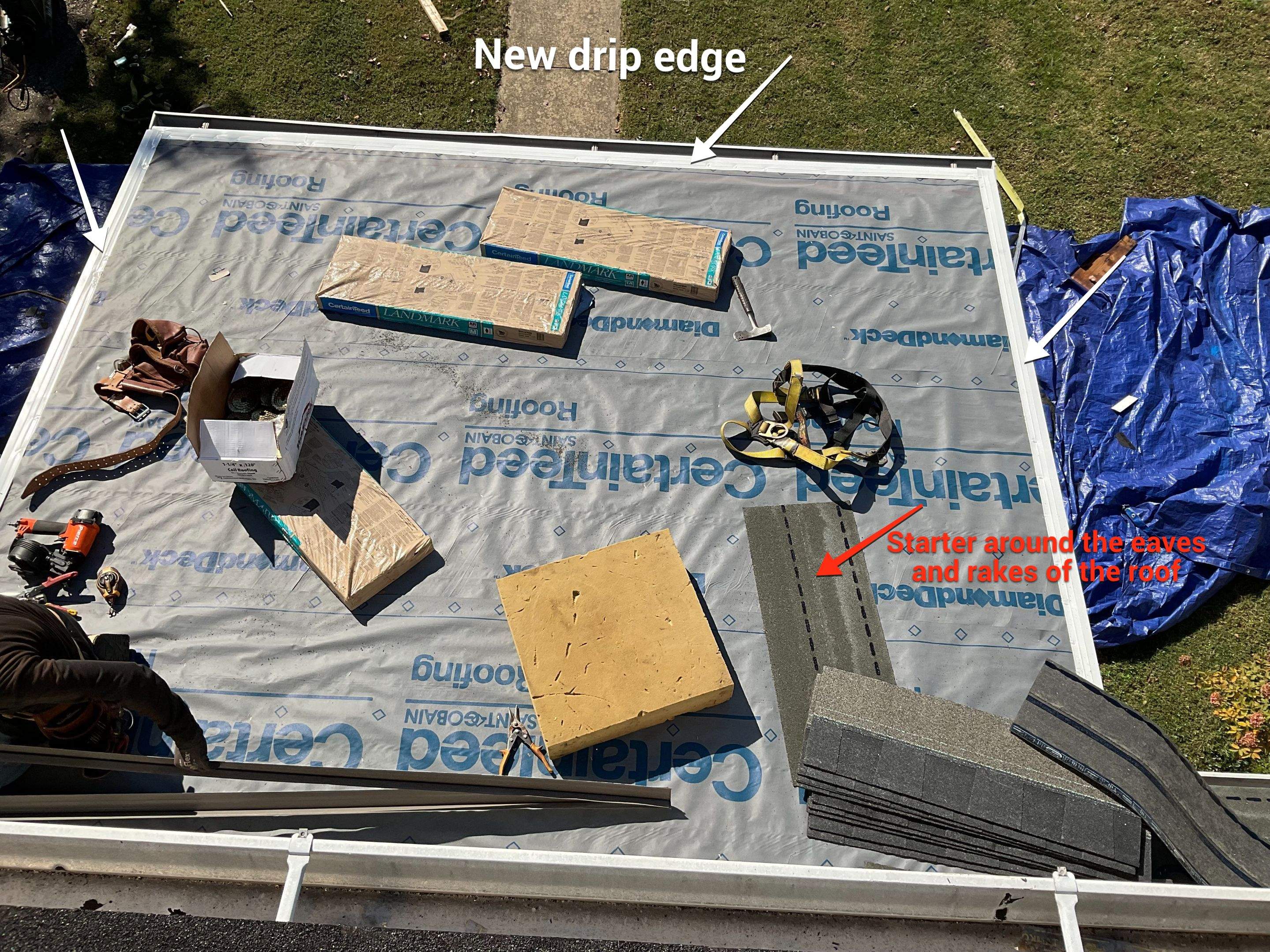 Residential Roofing Installation using XT-25 Shingles by Alpha Design Services