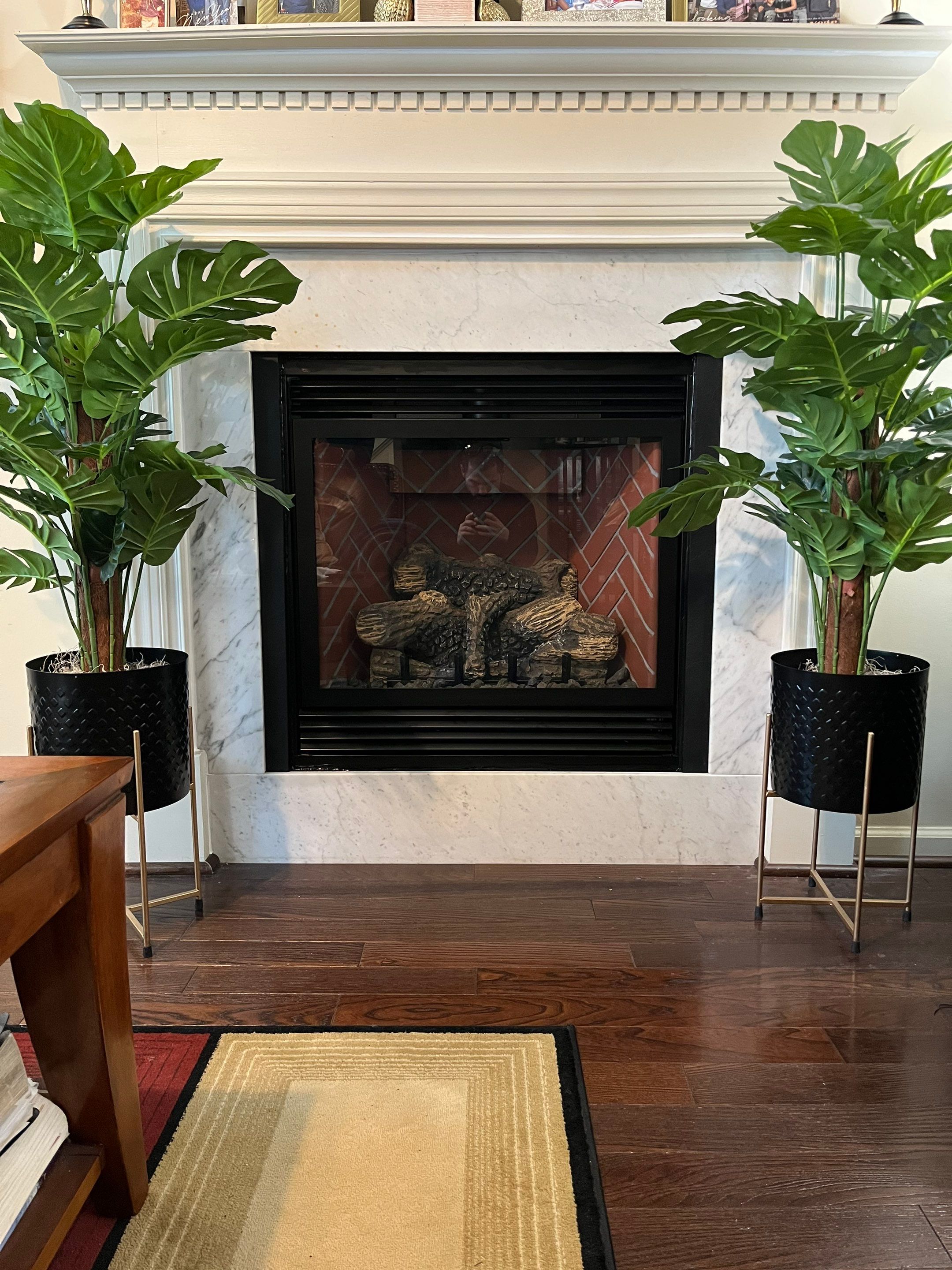 Gas Fireplace Installation in Hampton by Premier Chimney and Roofing