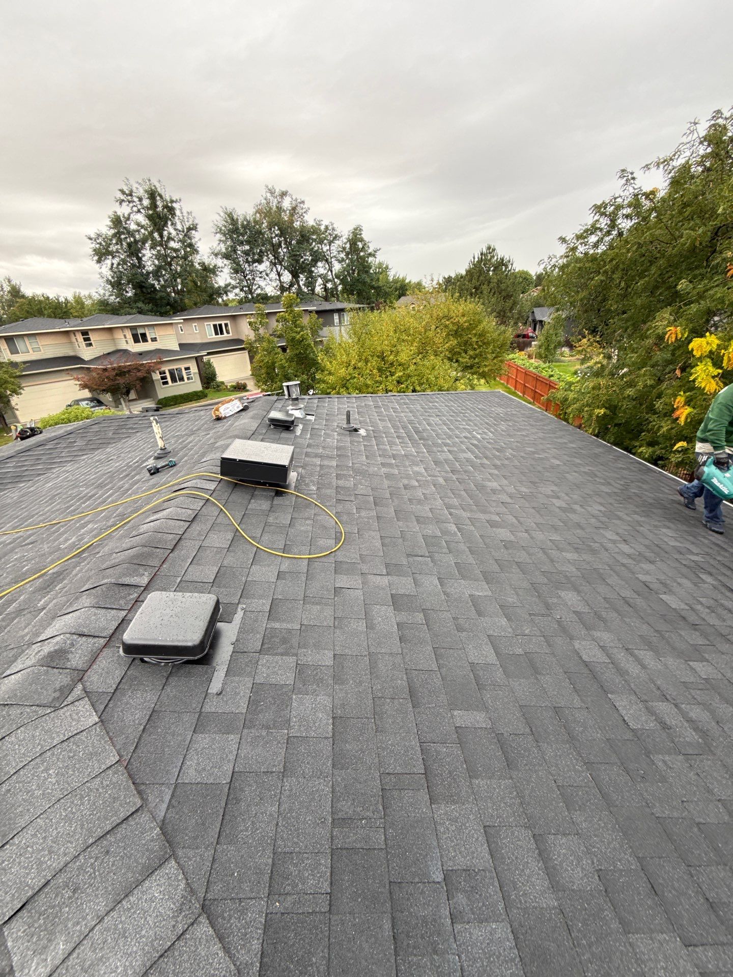 Residential Roof Replacement with Architectural Shingles in Boise by Olive Roofing