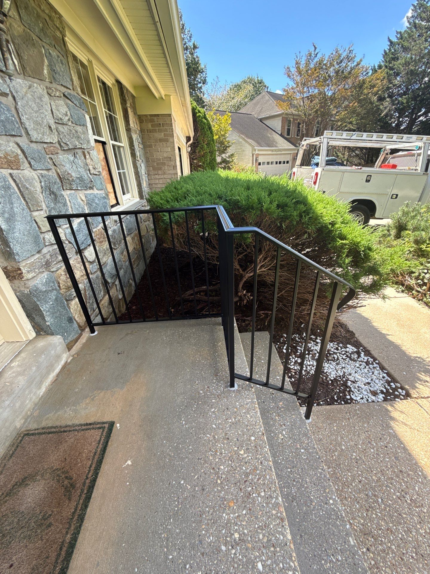 Classic Steel Picket Railings - Derwood, MD by Capitol Iron Works
