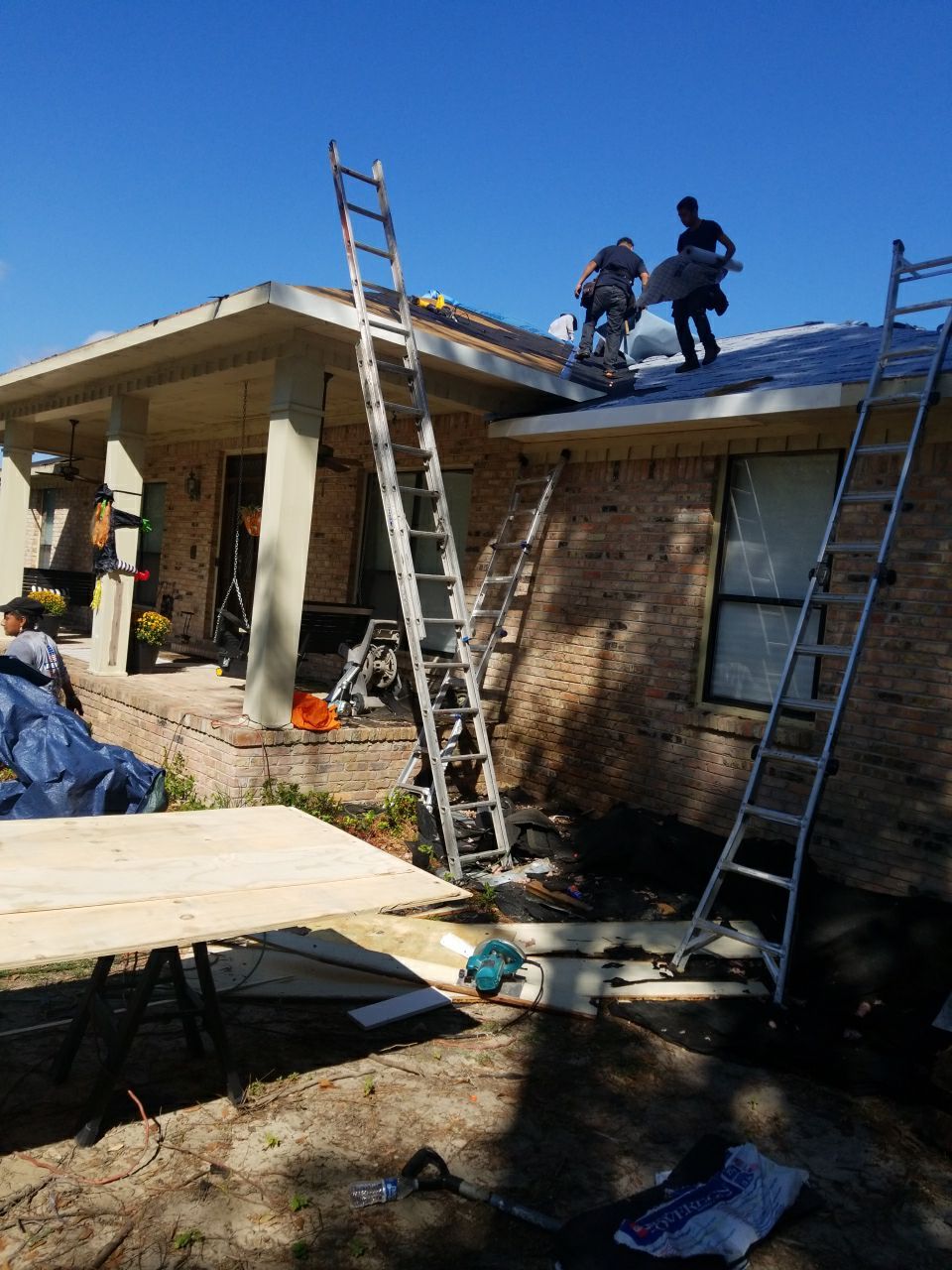 Residential Roofing Installation using Roof Replacement by American Roofing & Construction LLC