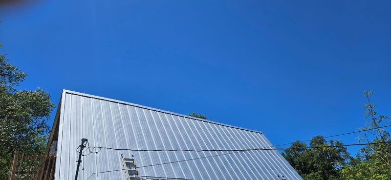 Galvanized Steel Standing Seam by Reimagine Roofing