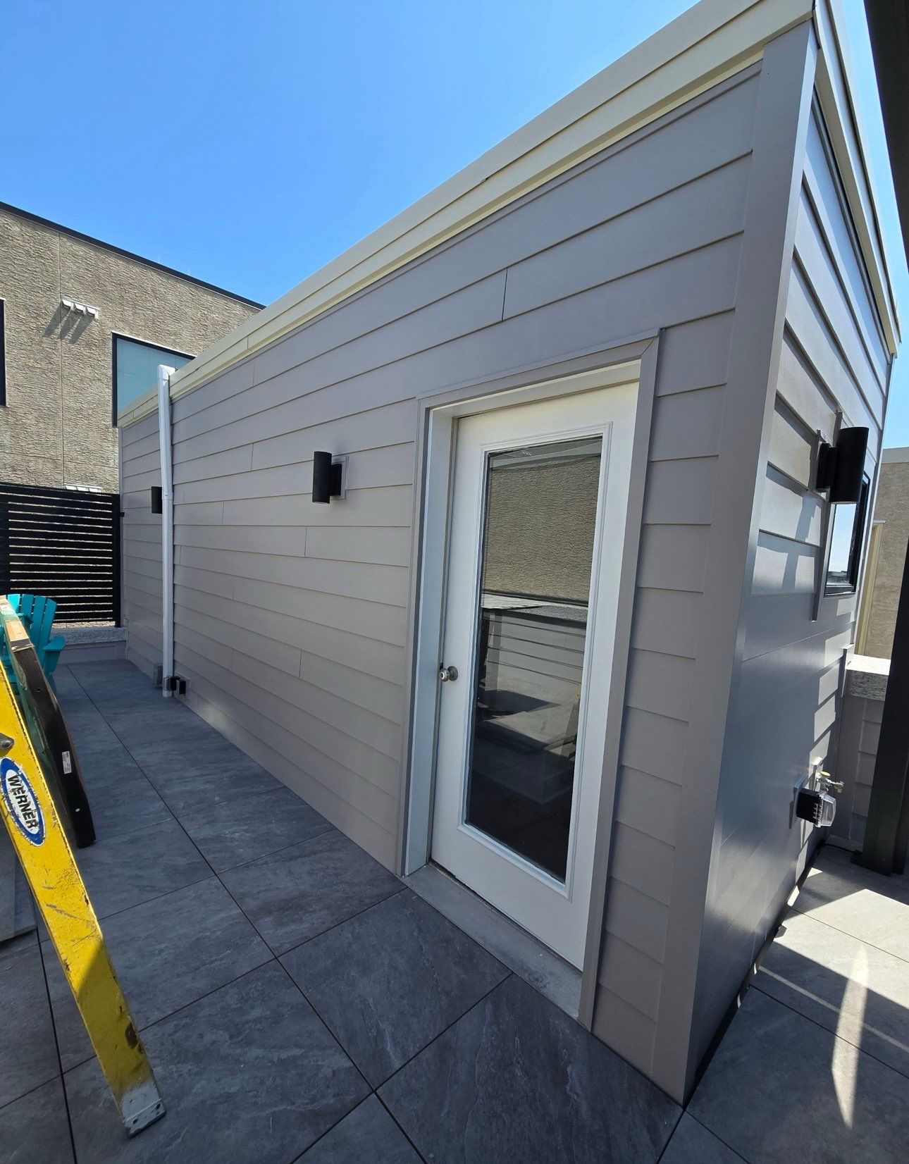 Stucco & Fiberglass roof replacement by Philadelphia Quality Roofing