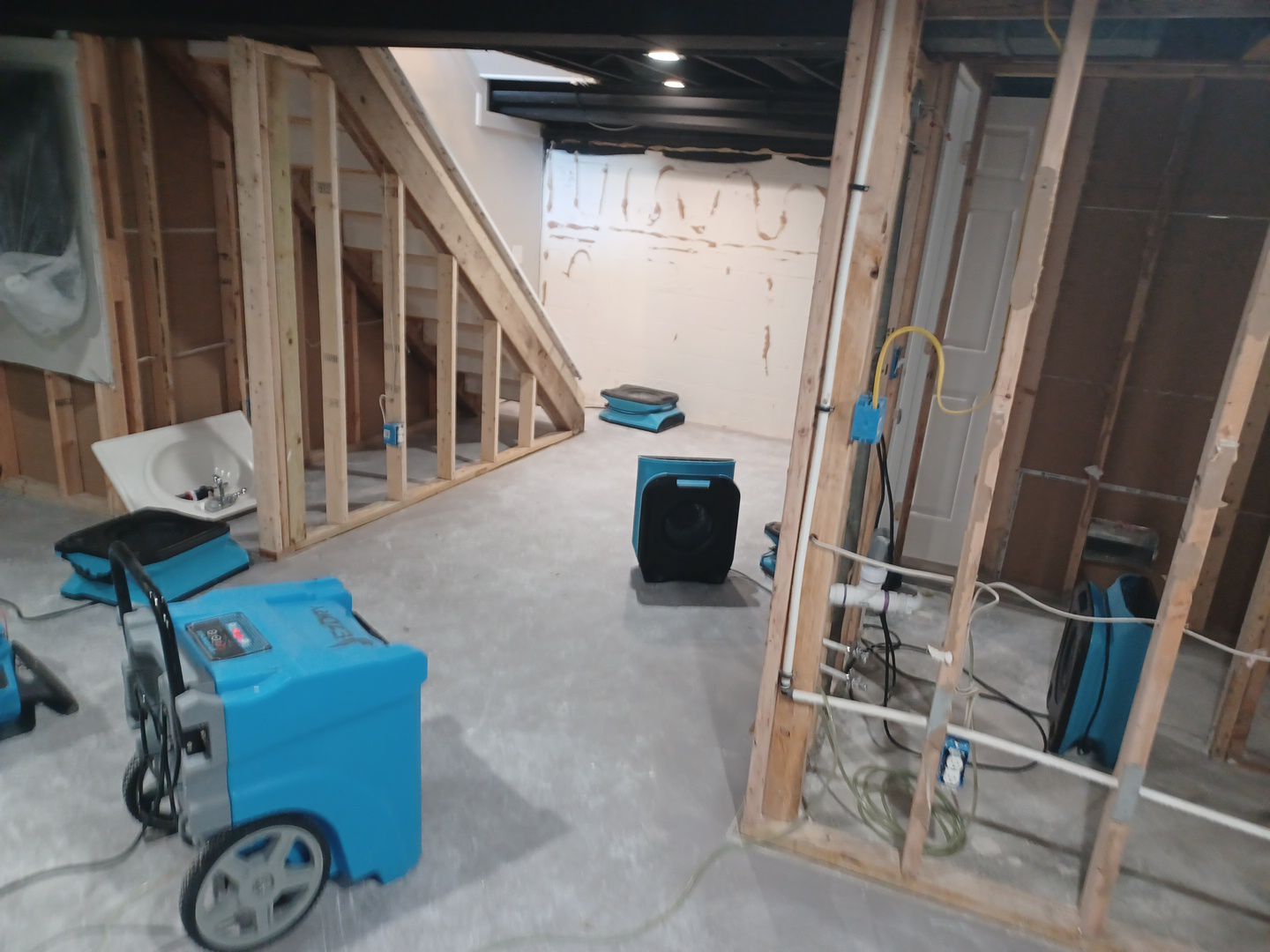 Project in Novi by EzDry Water Mitigation & Property Restoration