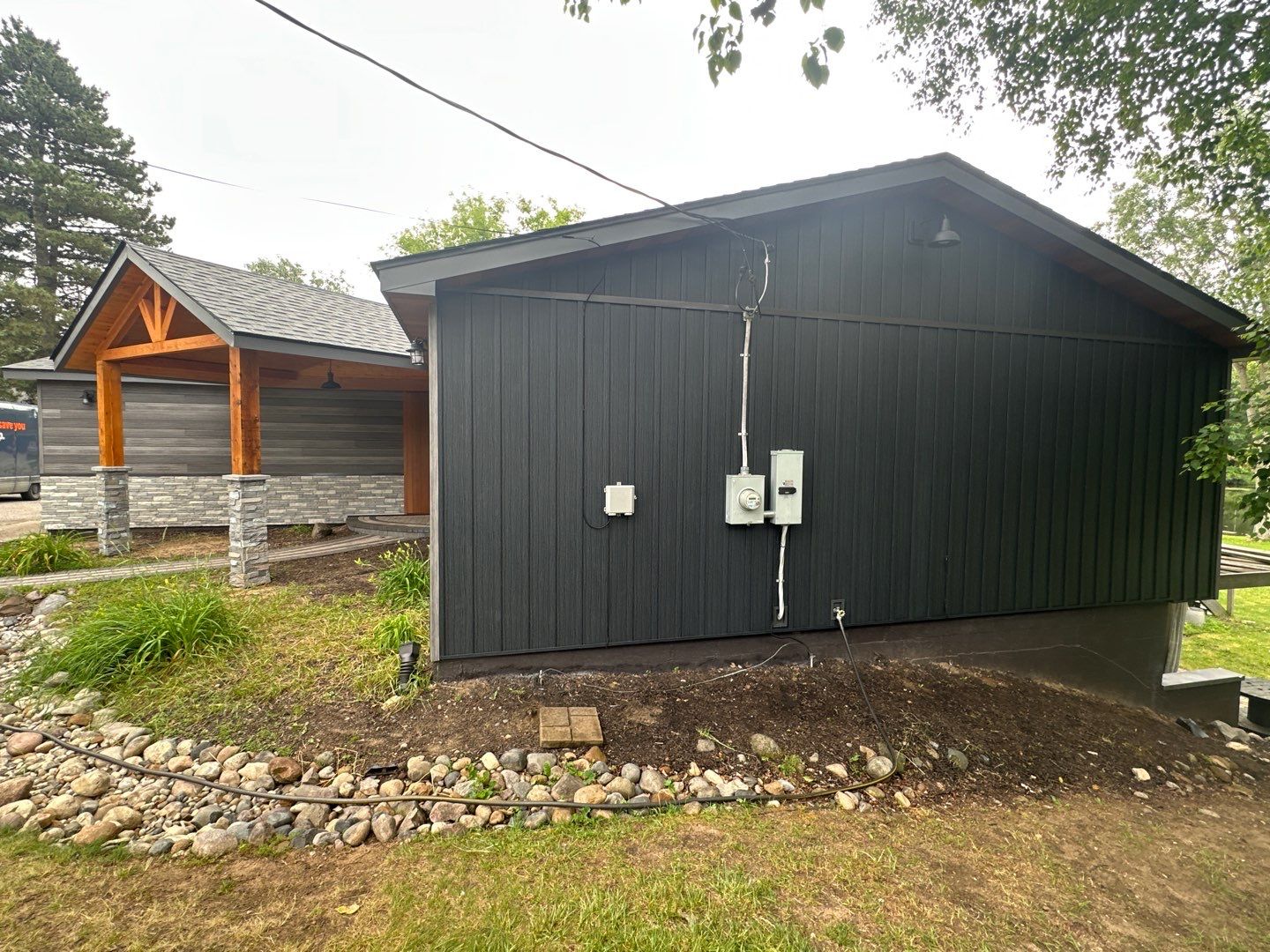 Siding Replacement using Alside Gray Oak by 180 Contractors
