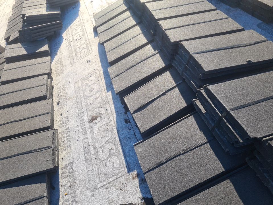 Residential Roofing Installation using Eagle Roofing Tile by BLUES BROTHERS ROOFING